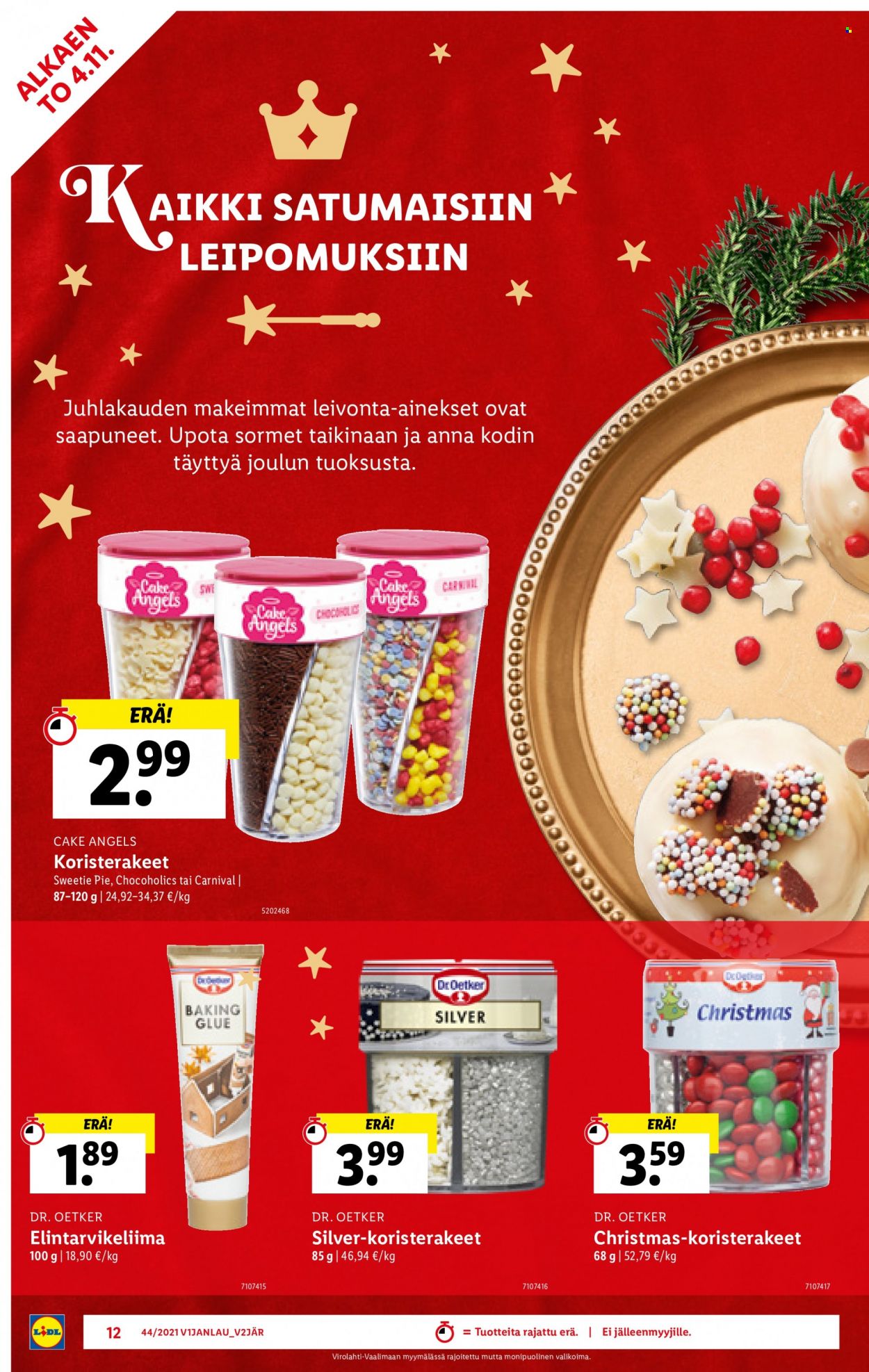 Lidl tarjoukset - 04.11.2021 - 10.11.2021. Sivu 12