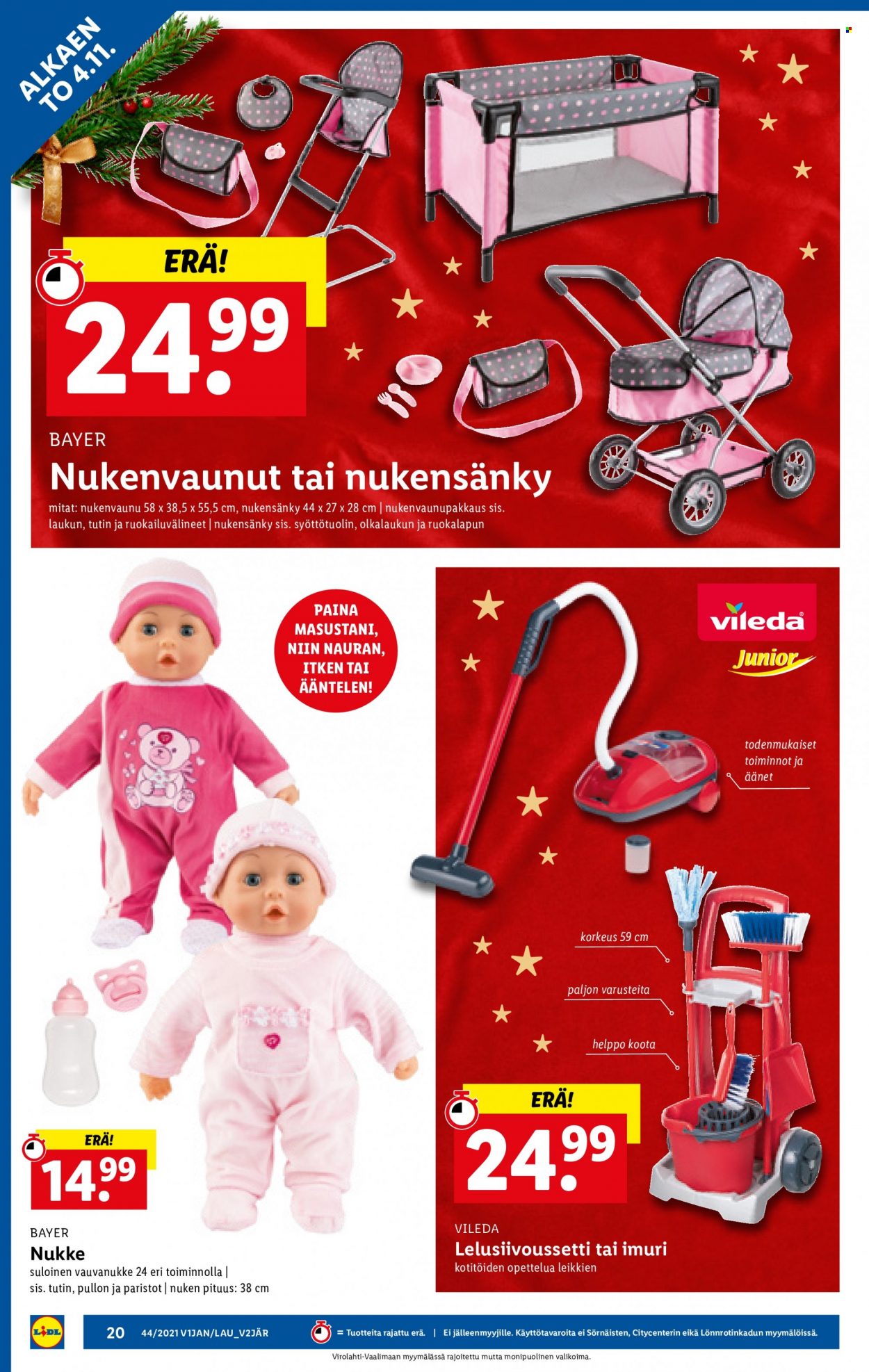 Lidl tarjoukset - 04.11.2021 - 10.11.2021. Sivu 20
