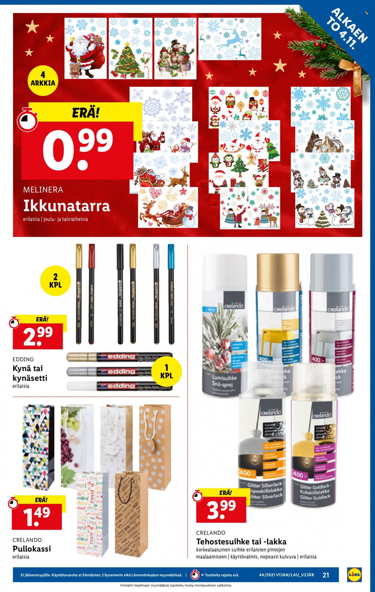 Lidl tarjoukset - 04.11.2021 - 10.11.2021. Sivu 21