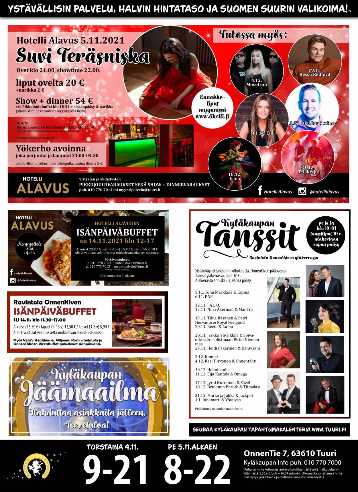 Tuuri tarjoukset - 04.11.2021 - 10.11.2021. Sivu 1