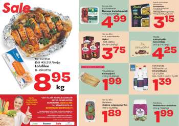 Sale tarjoukset  - 04.11.2021 - 07.11.2021.