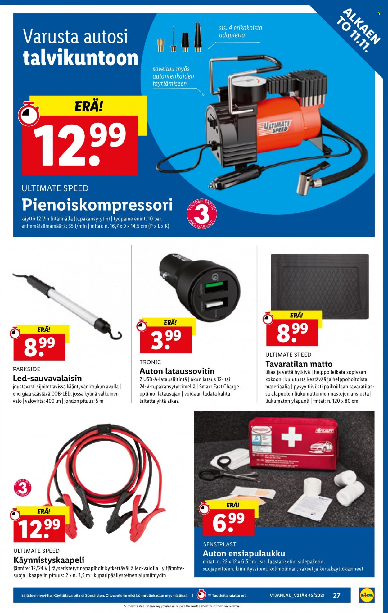 Lidl tarjoukset - 11.11.2021 - 17.11.2021. Sivu 27