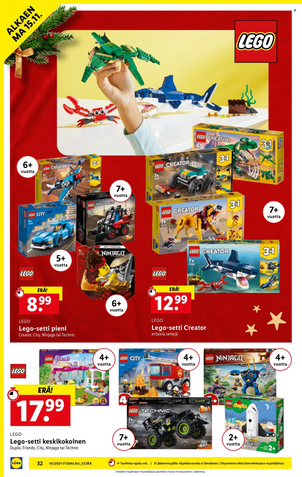 Lidl tarjoukset - 11.11.2021 - 17.11.2021. Sivu 32
