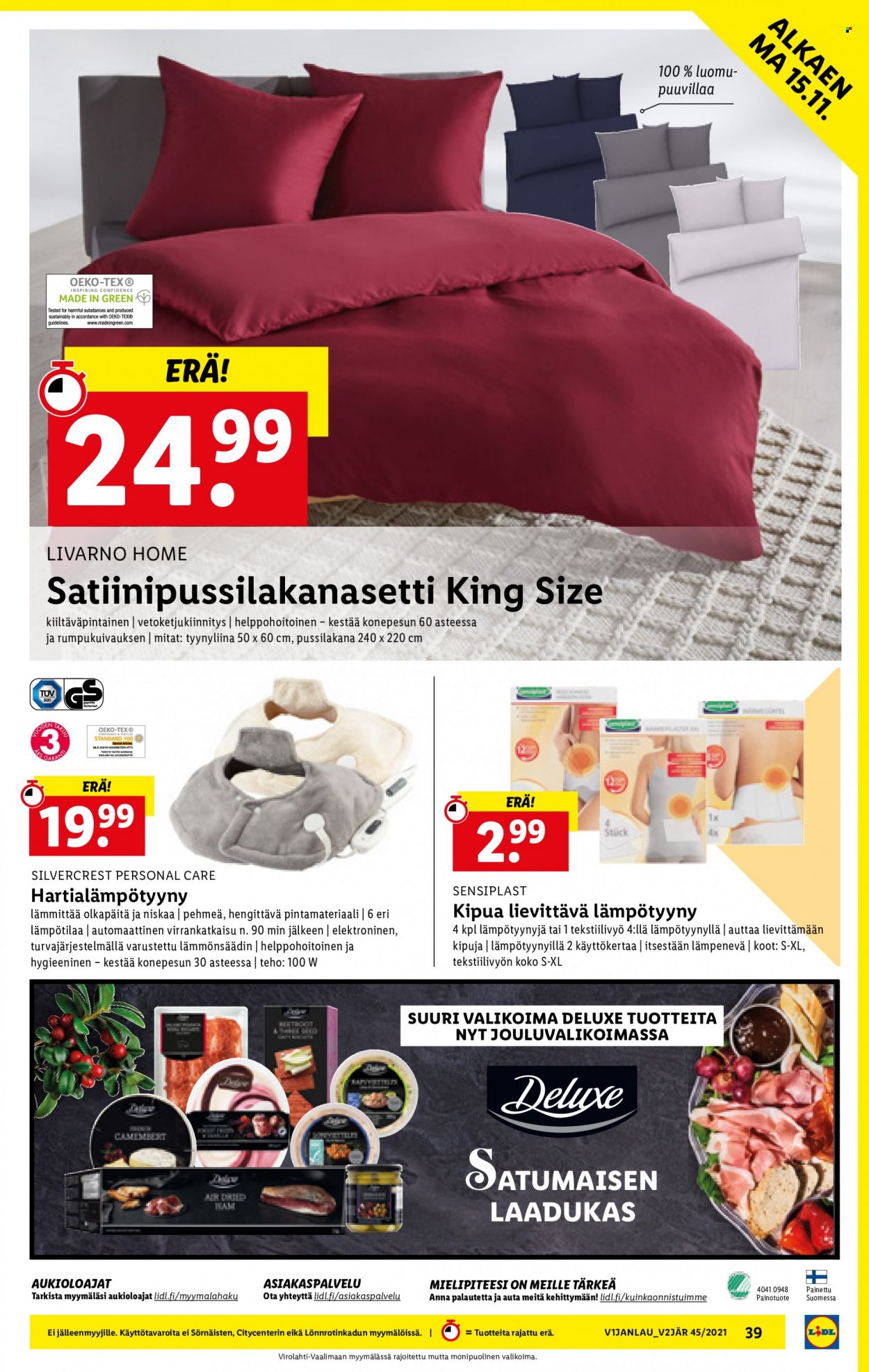 Lidl tarjoukset - 11.11.2021 - 17.11.2021. Sivu 39