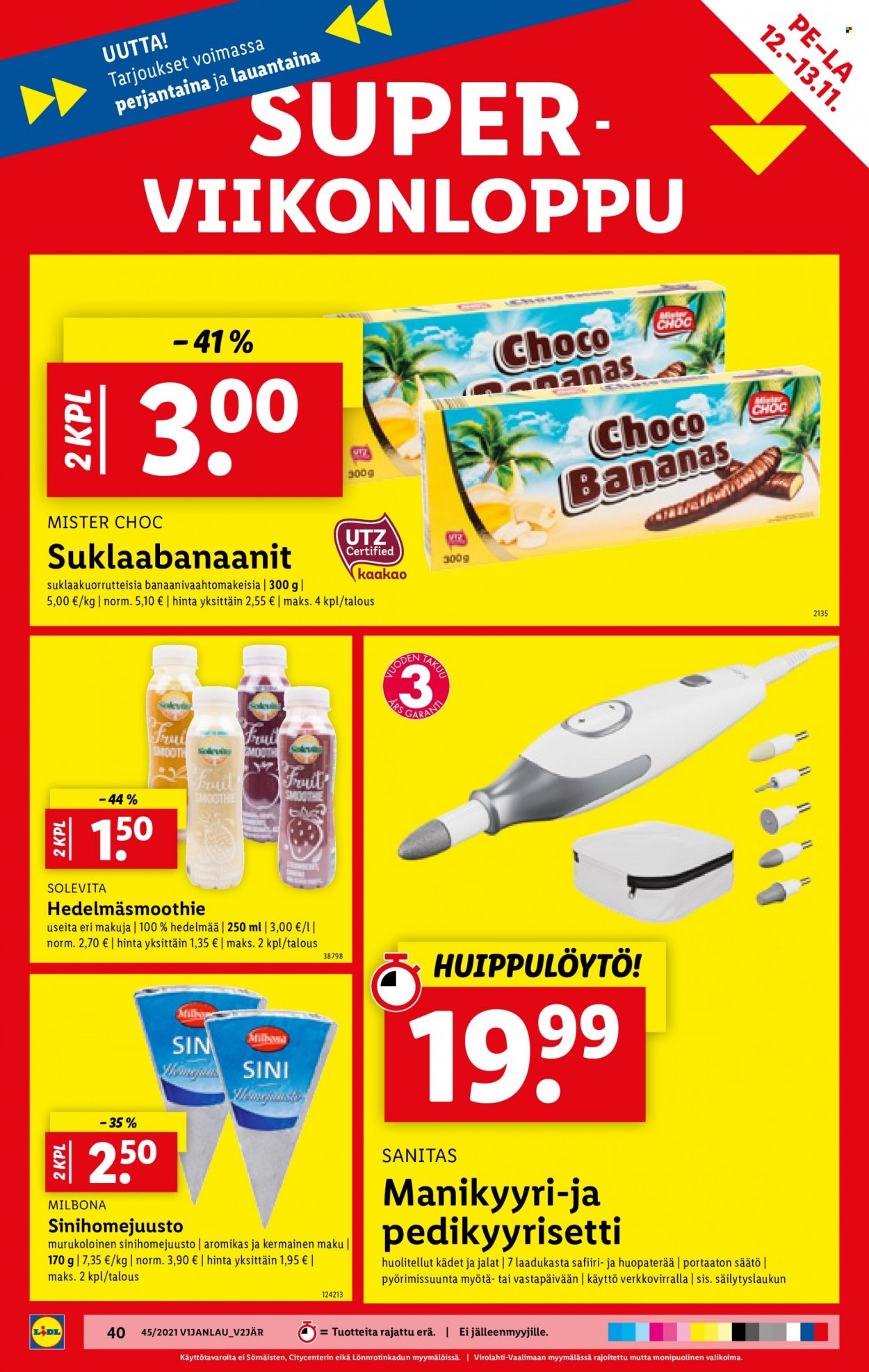 Lidl tarjoukset - 11.11.2021 - 17.11.2021. Sivu 40