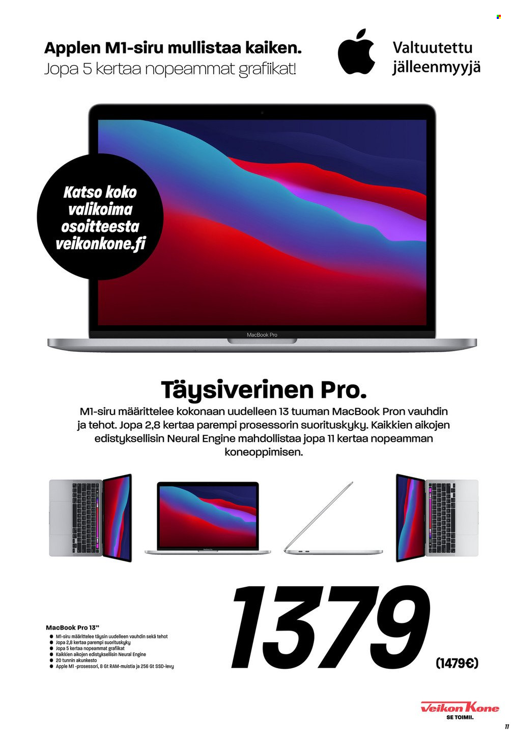 Veikon Kone tarjoukset - 08.11.2021 - 13.11.2021. Sivu 11