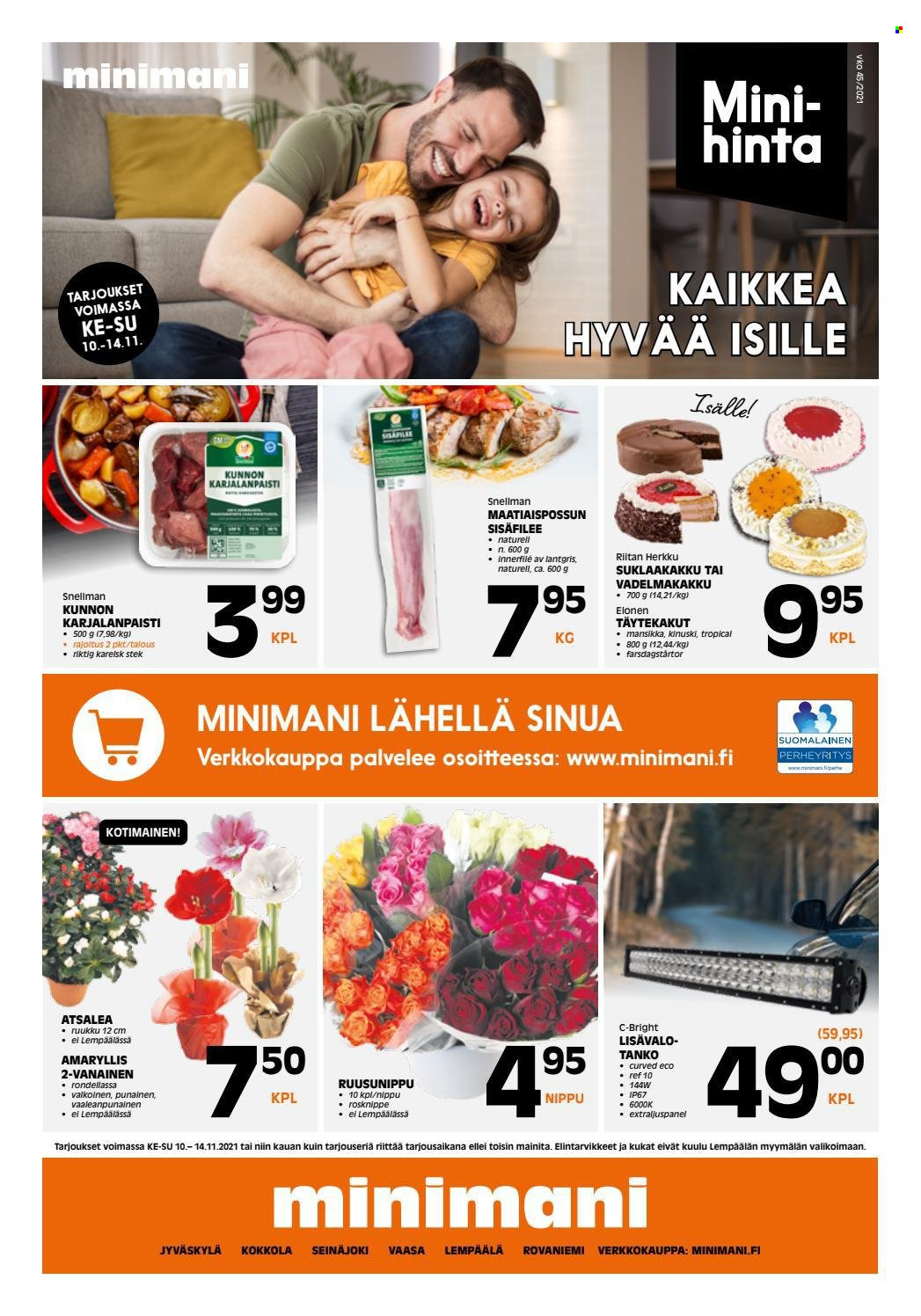 Minimani tarjoukset - 10.11.2021 - 14.11.2021. Sivu 1