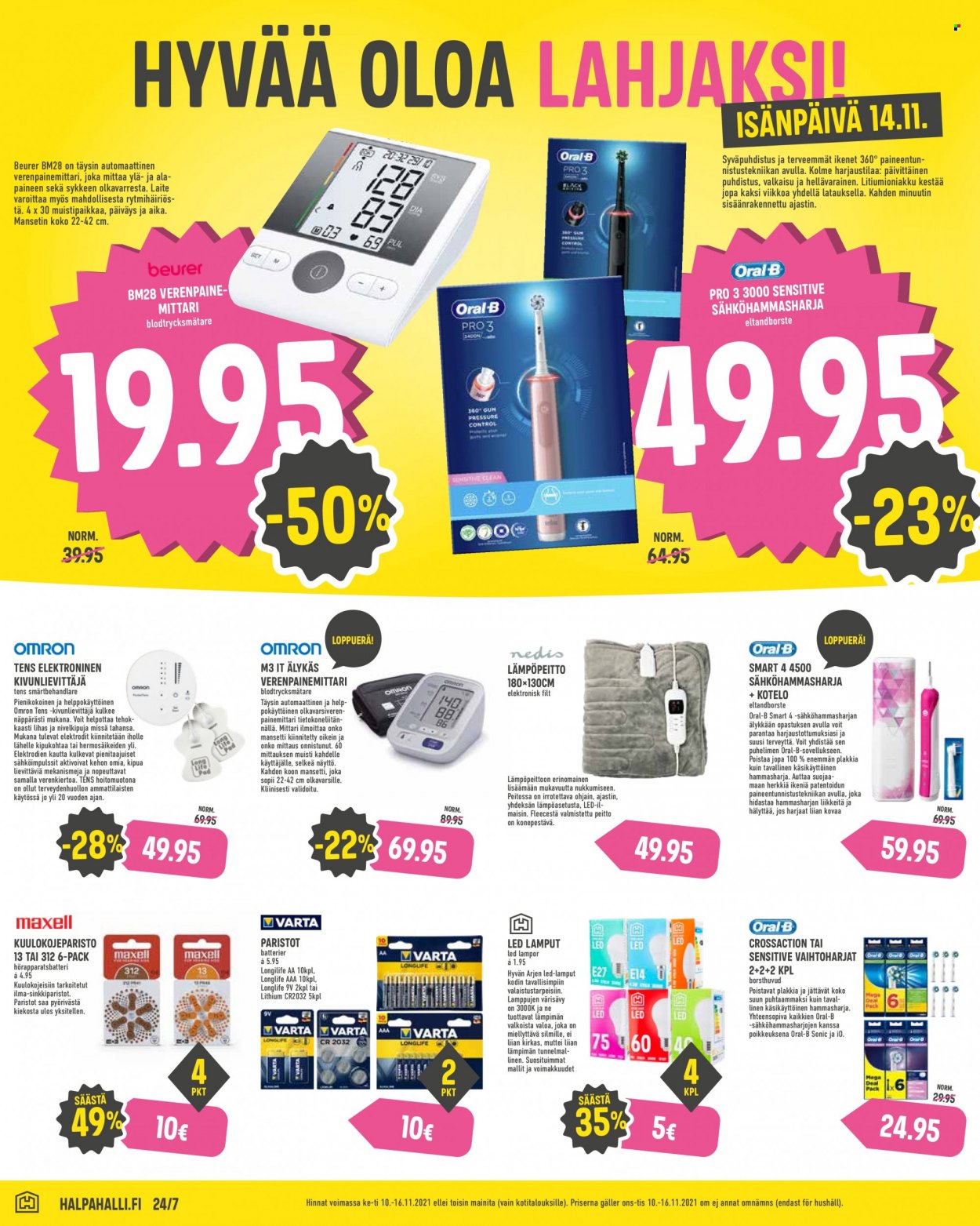 HalpaHalli tarjoukset - 10.11.2021 - 16.11.2021. Sivu 4