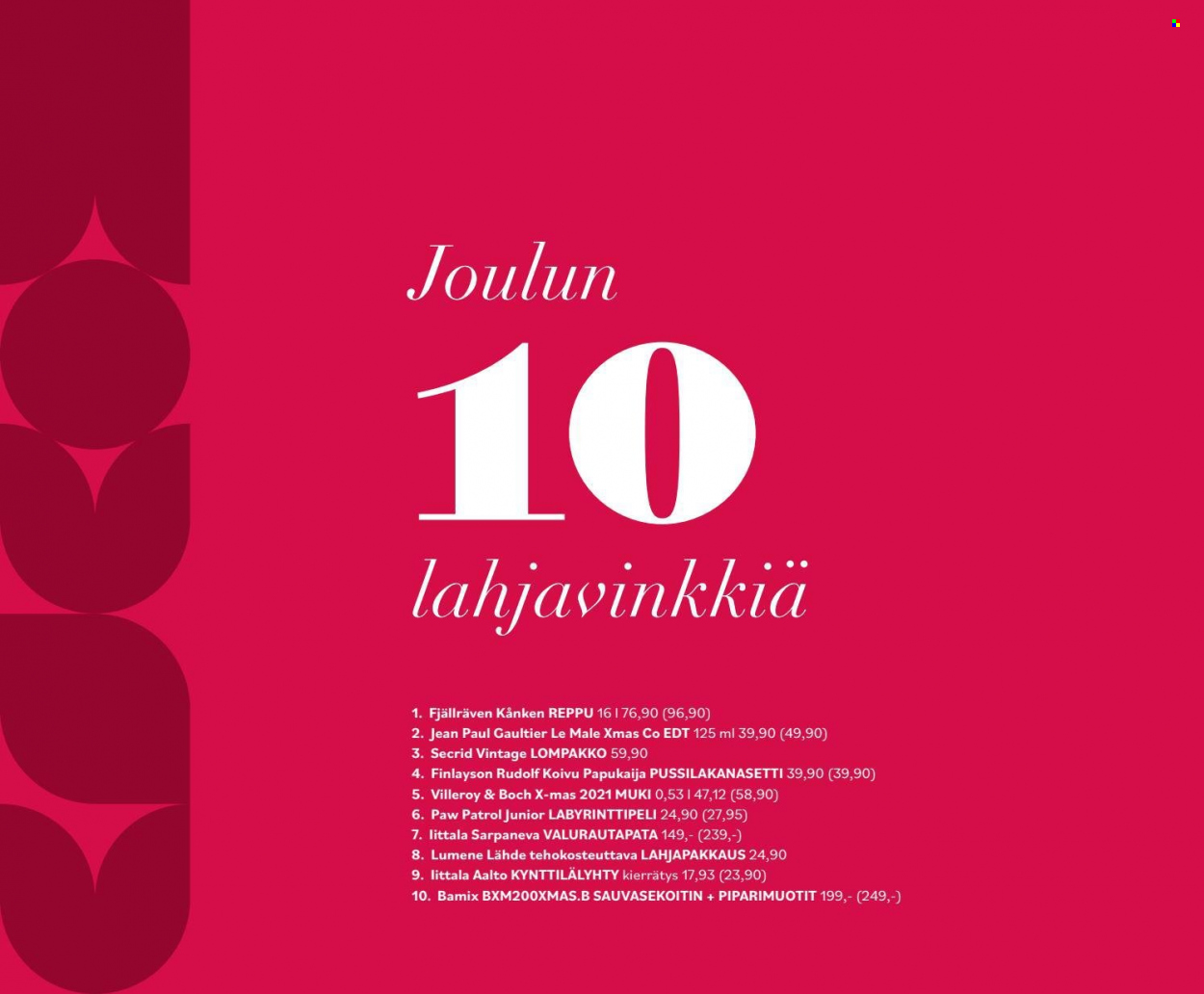 Carlson tarjoukset - 17.11.2021 - 31.12.2021. Sivu 2