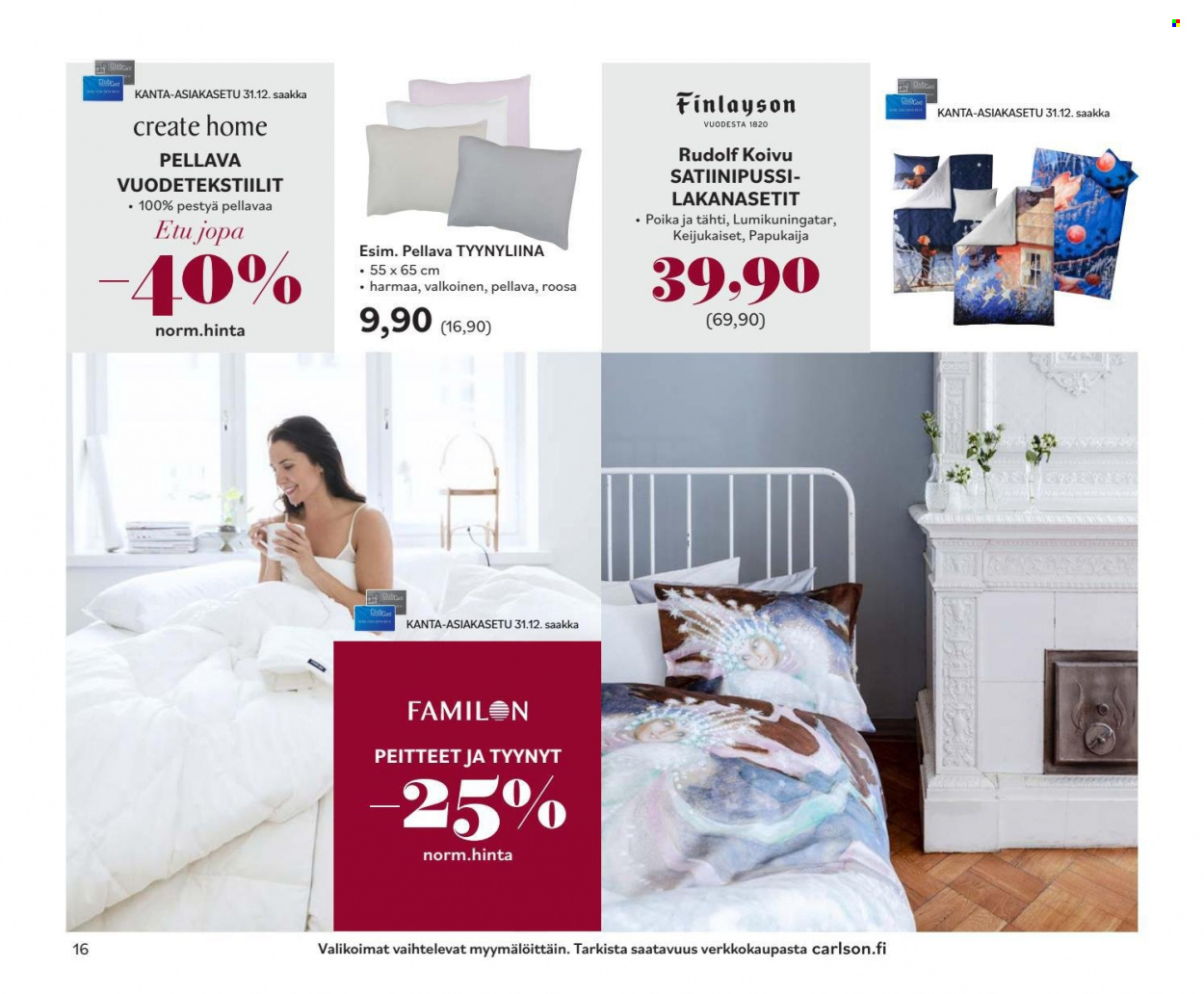 Carlson tarjoukset - 17.11.2021 - 31.12.2021. Sivu 16