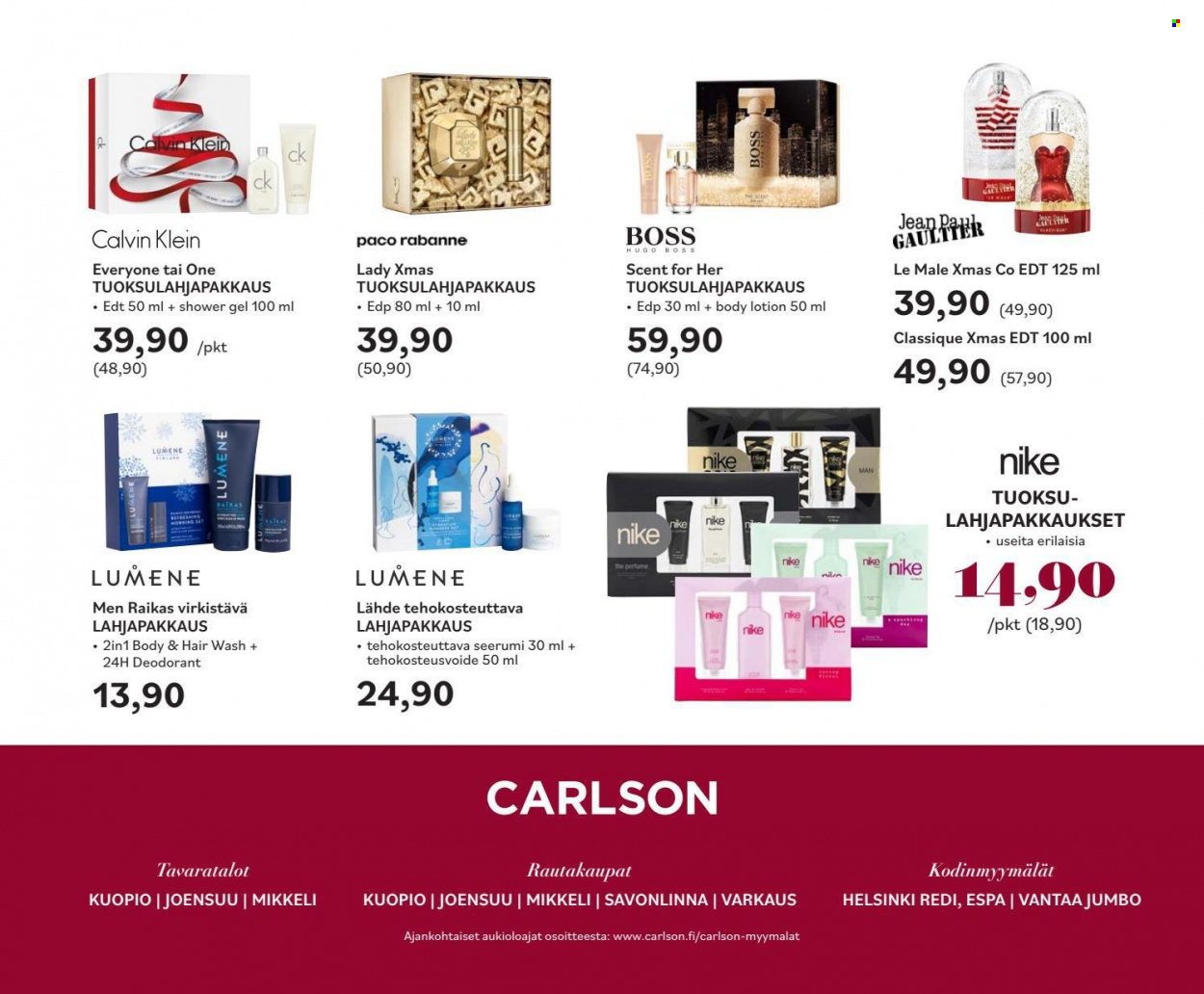 Carlson tarjoukset - 17.11.2021 - 31.12.2021. Sivu 24