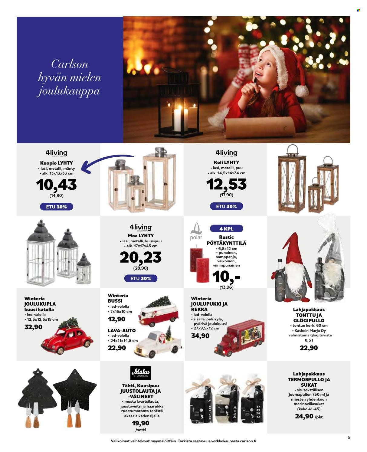 Carlson tarjoukset - 10.11.2021 - 24.12.2021. Sivu 5