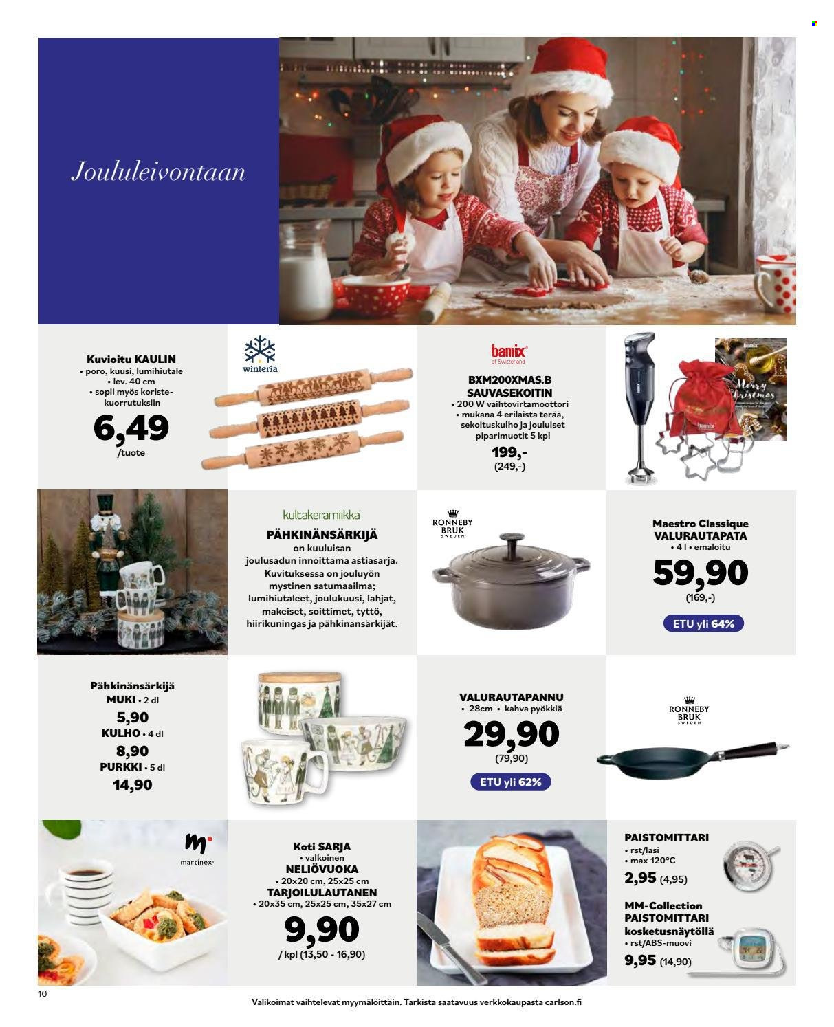 Carlson tarjoukset - 10.11.2021 - 24.12.2021. Sivu 10