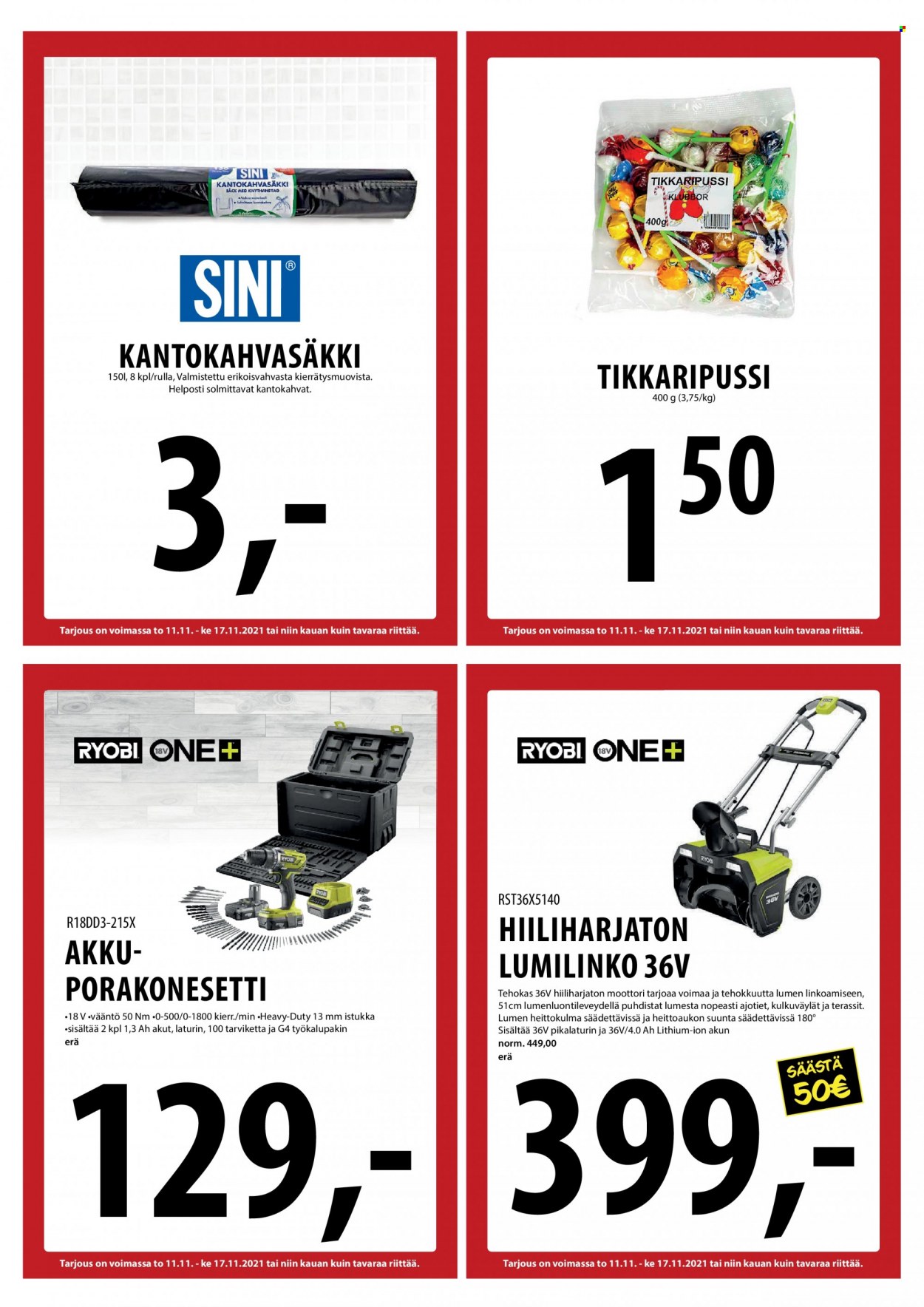 Tuuri tarjoukset - 11.11.2021 - 17.11.2021. Sivu 17