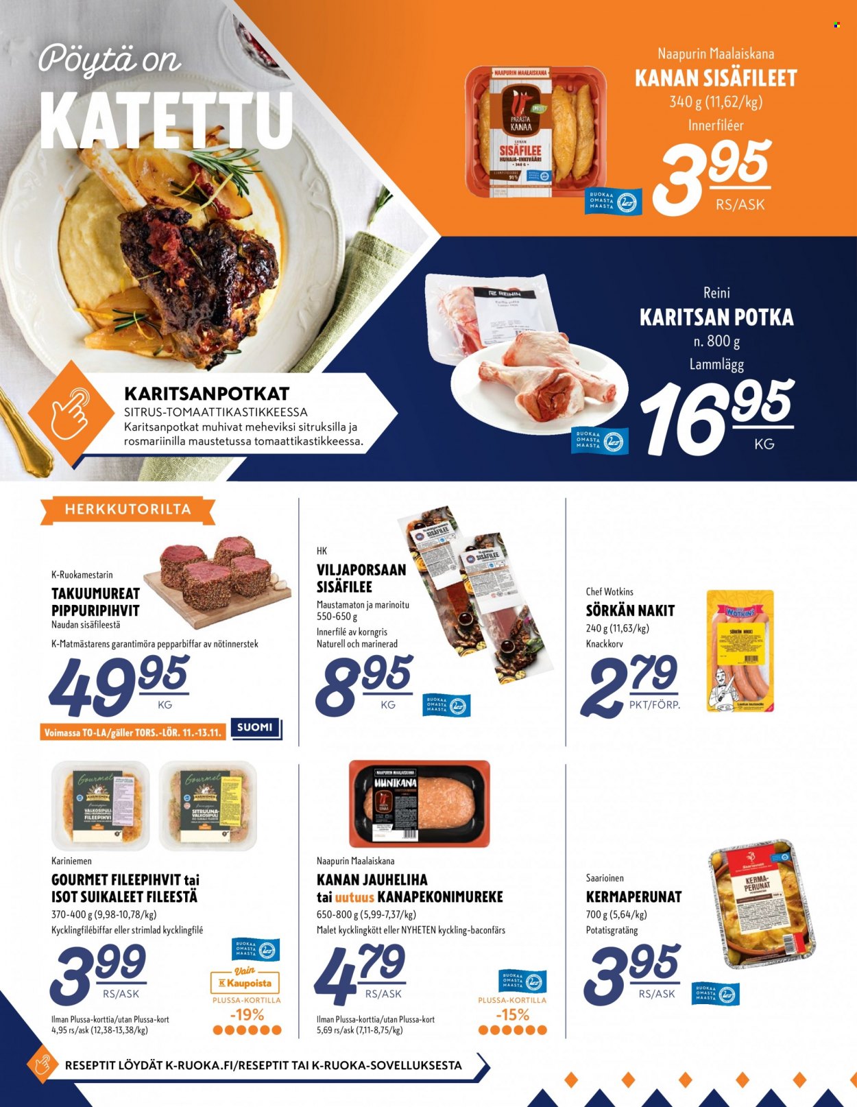 K-Supermarket tarjoukset - 11.11.2021 - 14.11.2021. Sivu 4