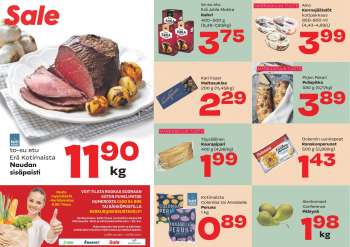 Sale tarjoukset  - 11.11.2021 - 14.11.2021.