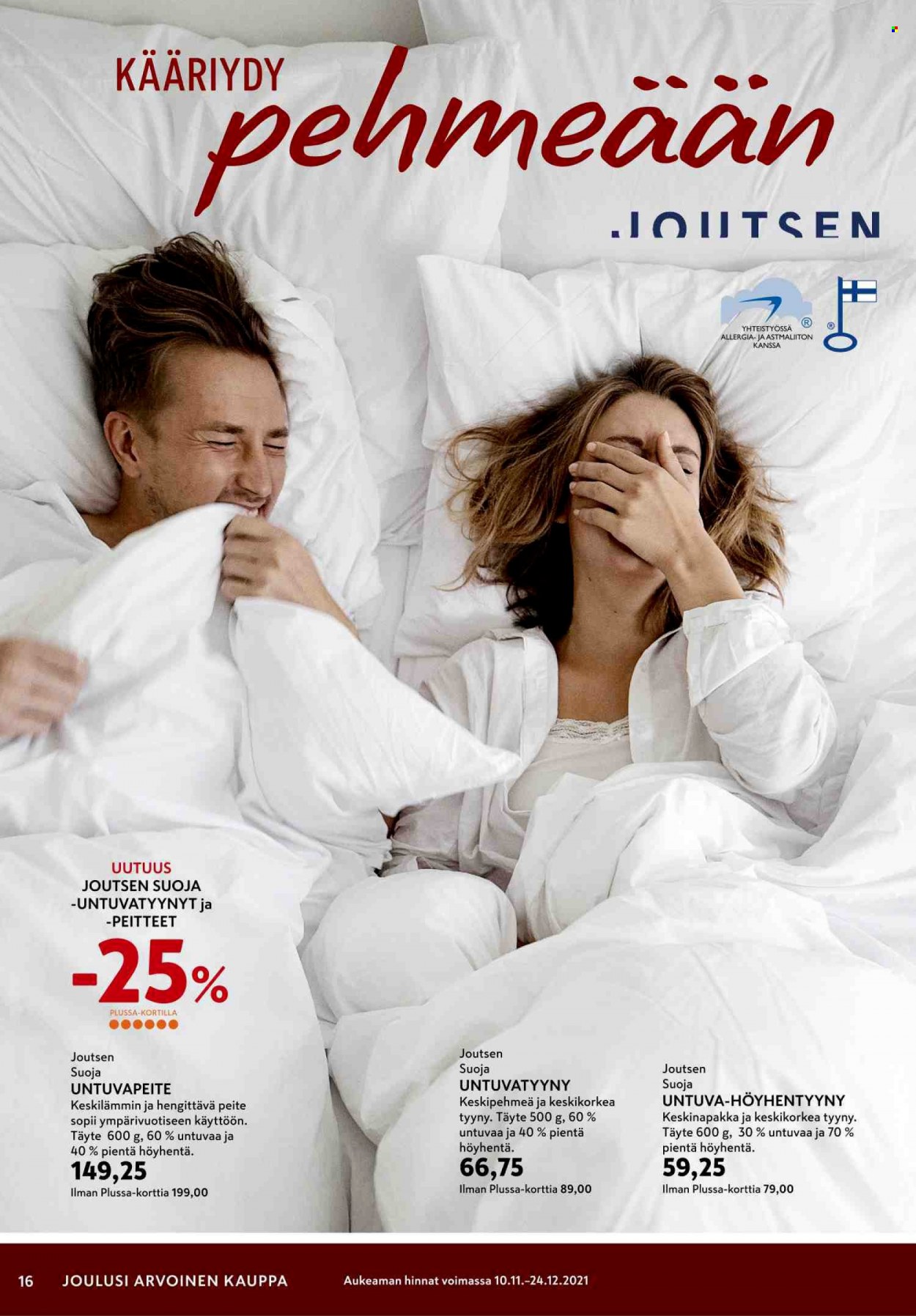 K-citymarket tarjoukset - 10.11.2021 - 24.12.2021. Sivu 16