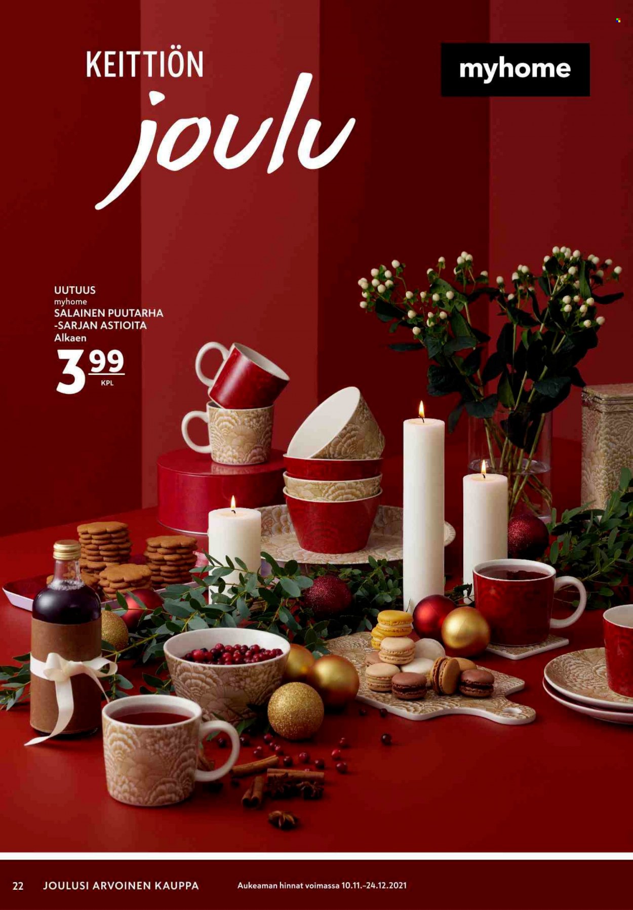 K-citymarket tarjoukset - 10.11.2021 - 24.12.2021. Sivu 22