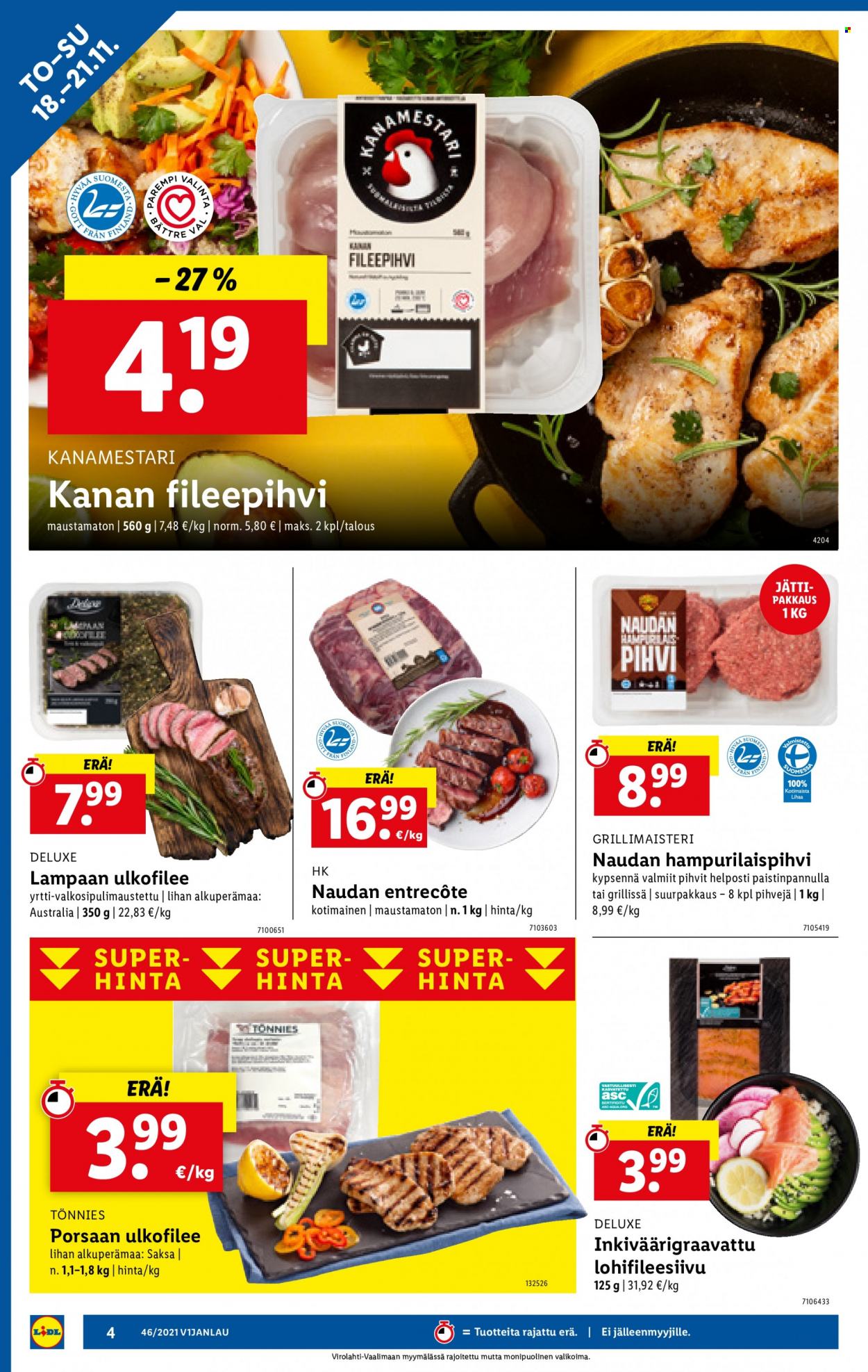 Lidl tarjoukset - 18.11.2021 - 24.11.2021. Sivu 4