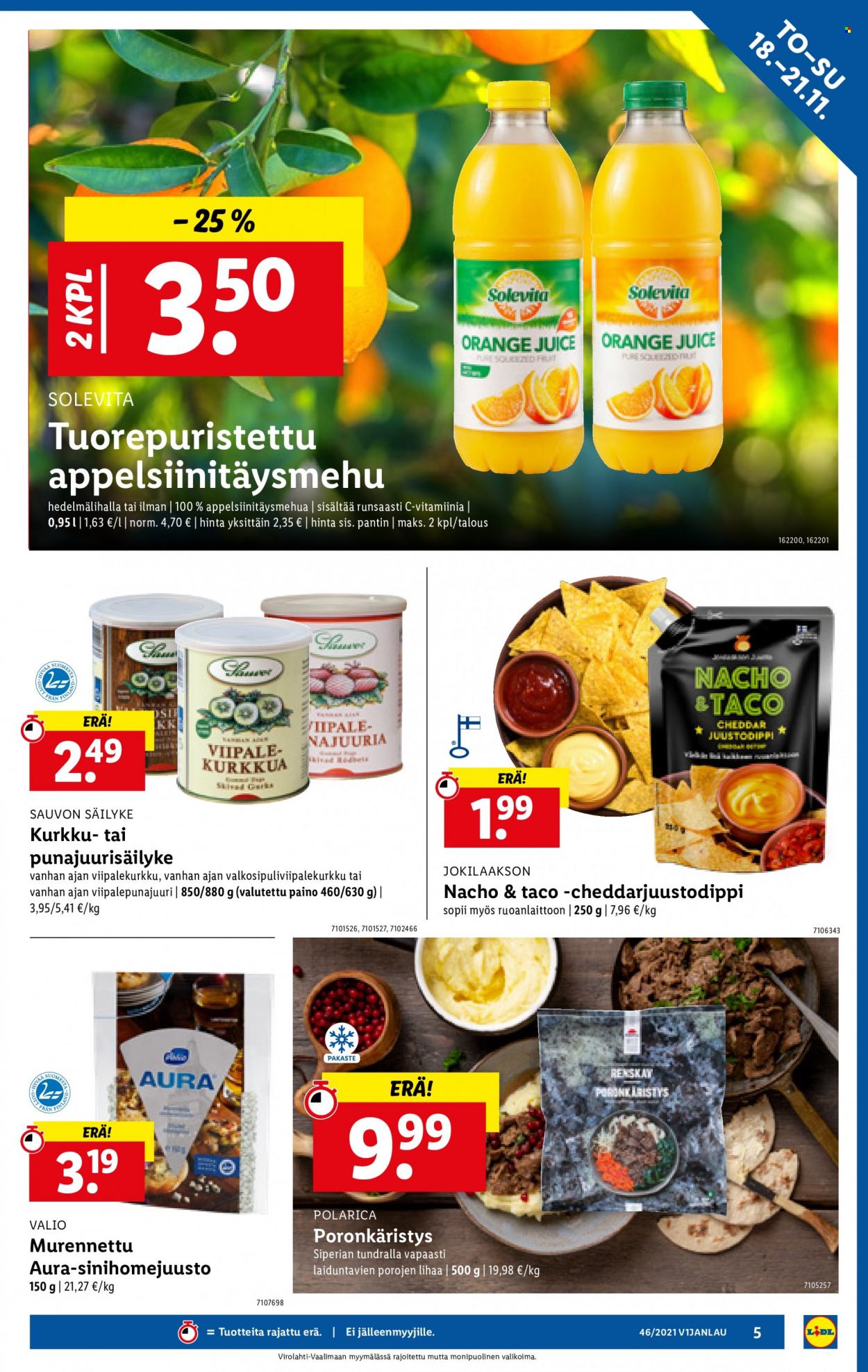 Lidl tarjoukset - 18.11.2021 - 24.11.2021. Sivu 5