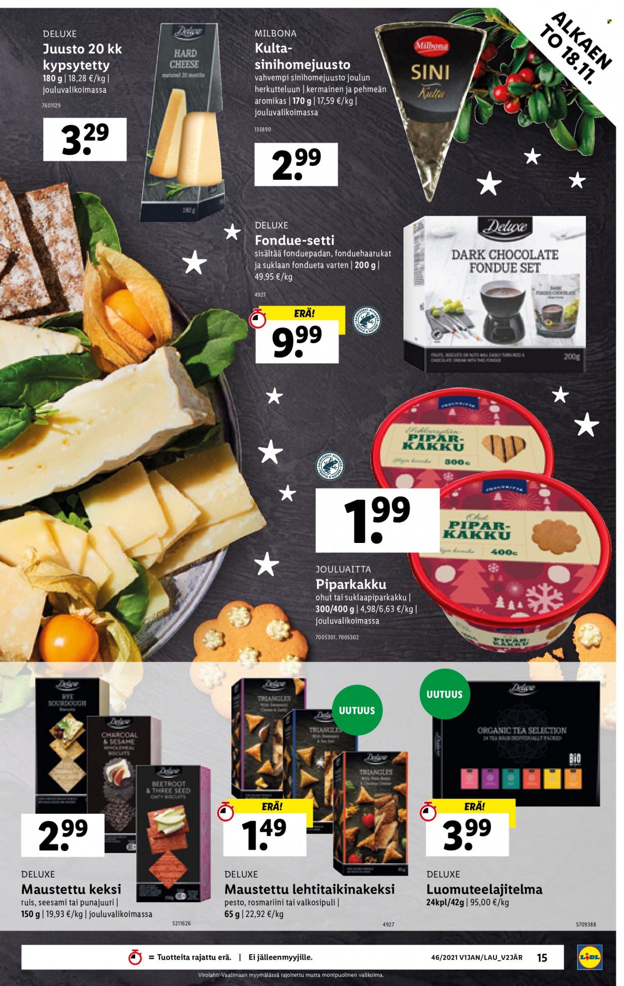 Lidl tarjoukset - 18.11.2021 - 24.11.2021. Sivu 15