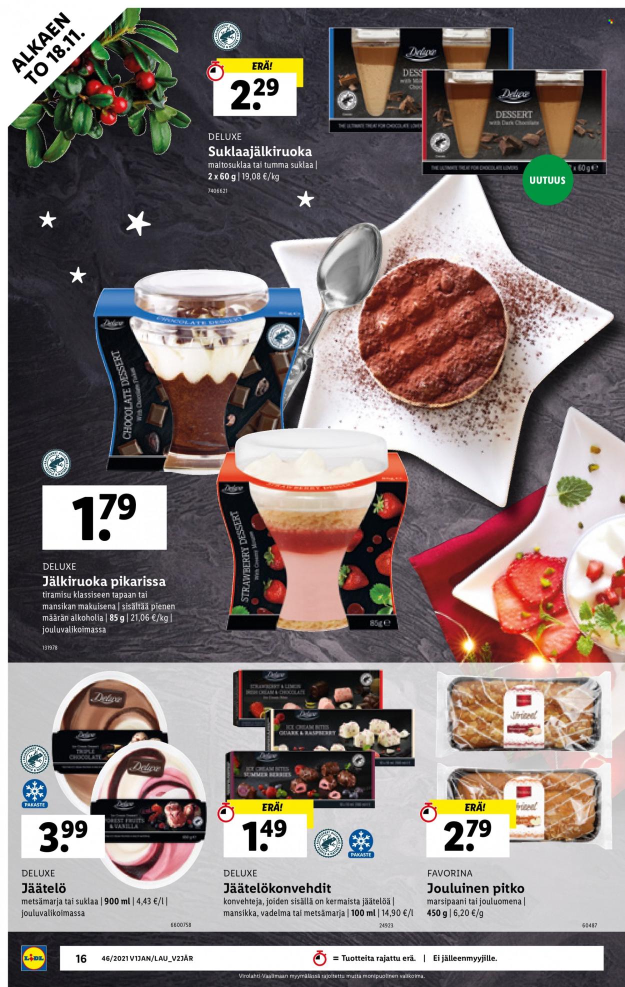 Lidl tarjoukset - 18.11.2021 - 24.11.2021. Sivu 16