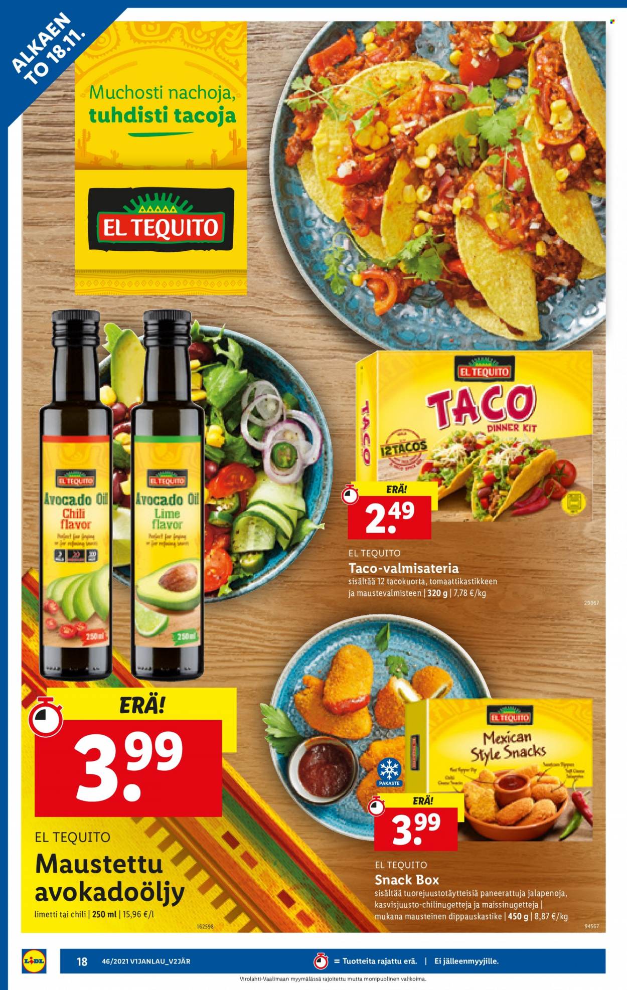 Lidl tarjoukset - 18.11.2021 - 24.11.2021. Sivu 18