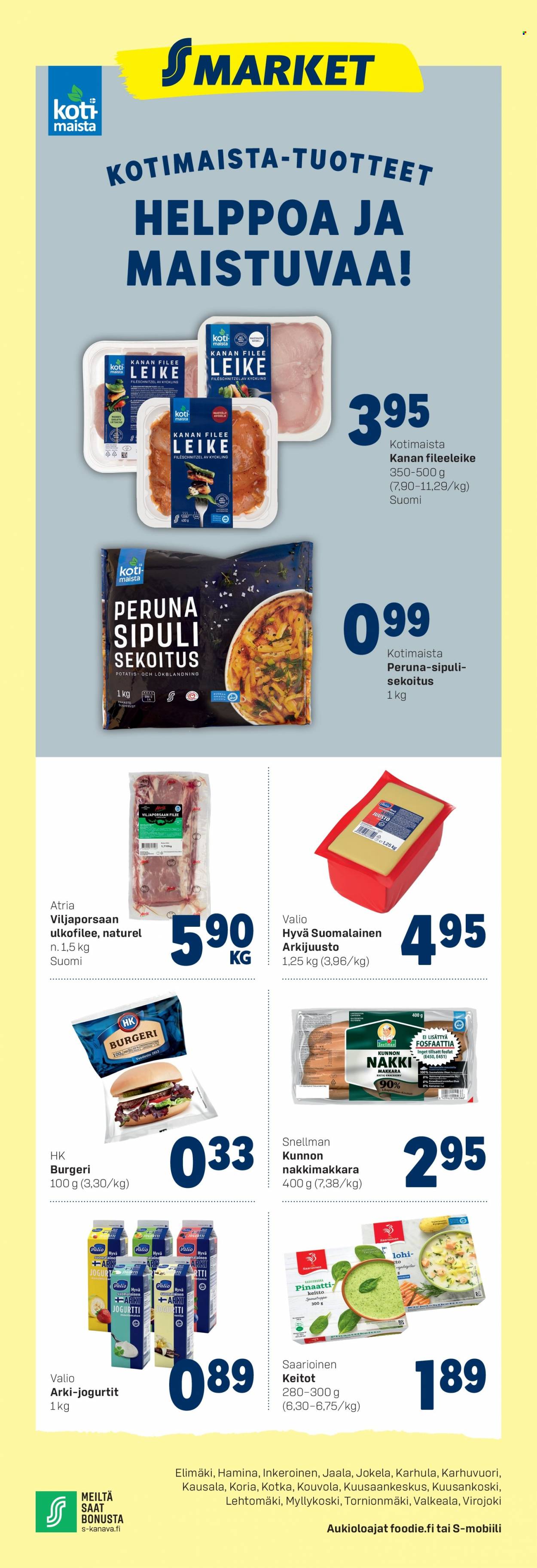 S-market tarjoukset - 17.11.2021 - 21.11.2021. Sivu 1