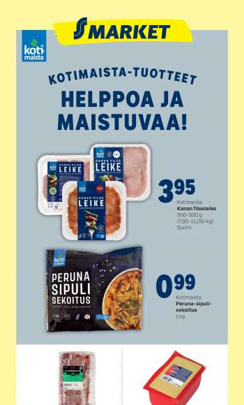 S-market tarjoukset  - 17.11.2021 - 21.11.2021.