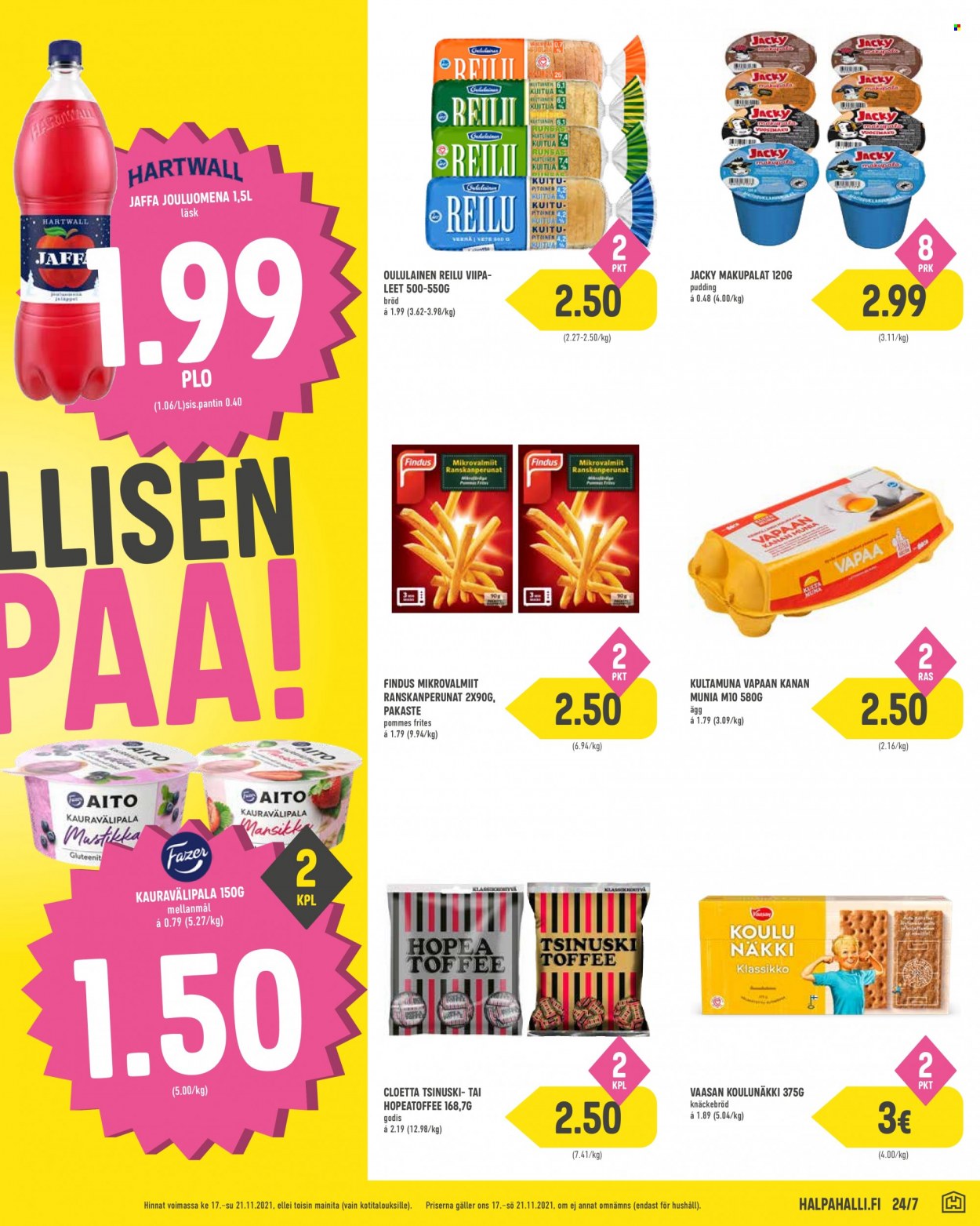 HalpaHalli tarjoukset - 17.11.2021 - 23.11.2021. Sivu 7