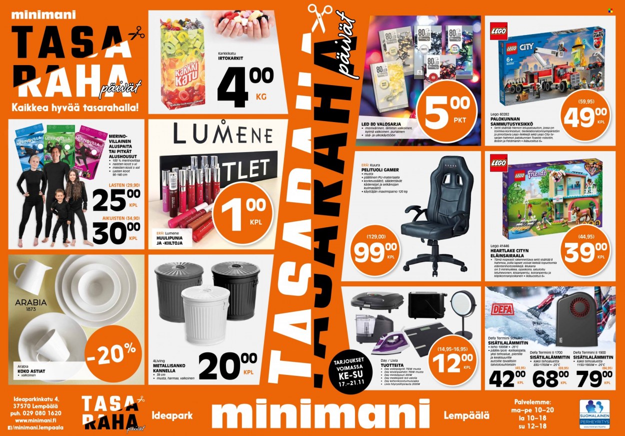 Minimani tarjoukset - 17.11.2021 - 21.11.2021. Sivu 1