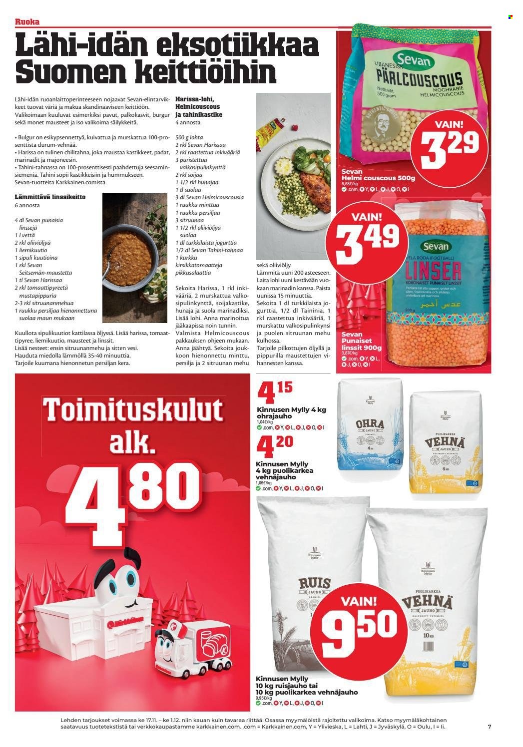 Kärkkäinen tarjoukset - 17.11.2021 - 01.12.2021. Sivu 7