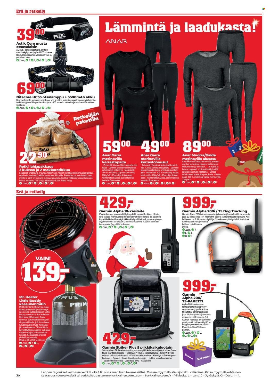 Kärkkäinen tarjoukset - 17.11.2021 - 01.12.2021. Sivu 30