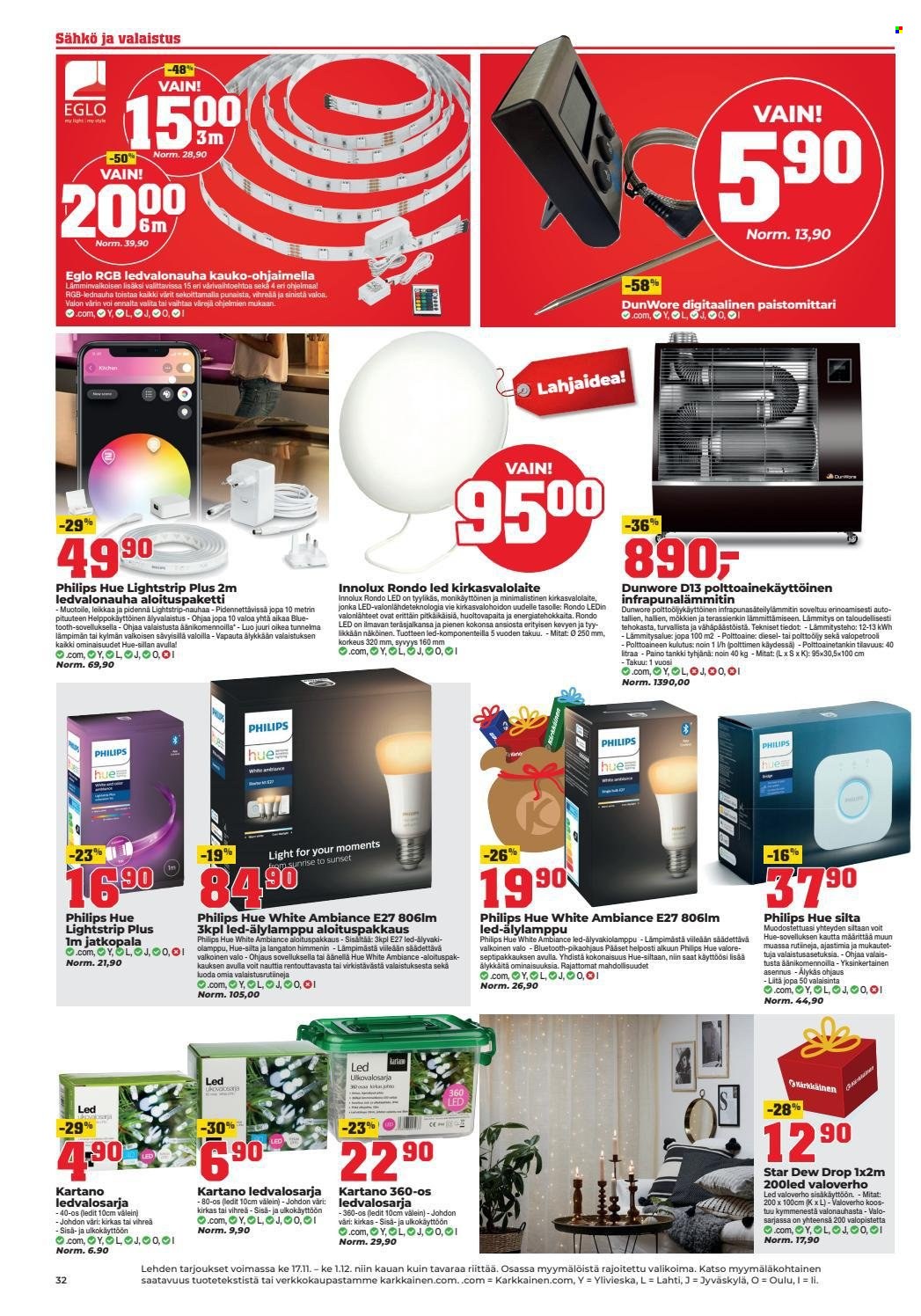 Kärkkäinen tarjoukset - 17.11.2021 - 01.12.2021. Sivu 32