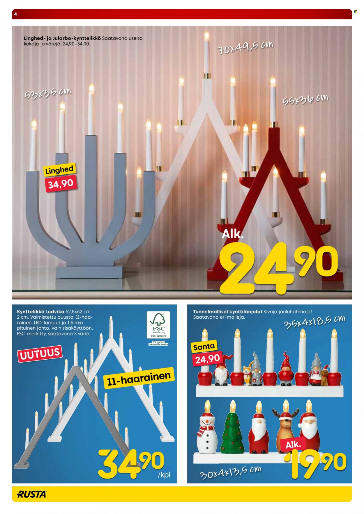 Rusta tarjoukset - 17.11.2021 - 21.11.2021. Sivu 4