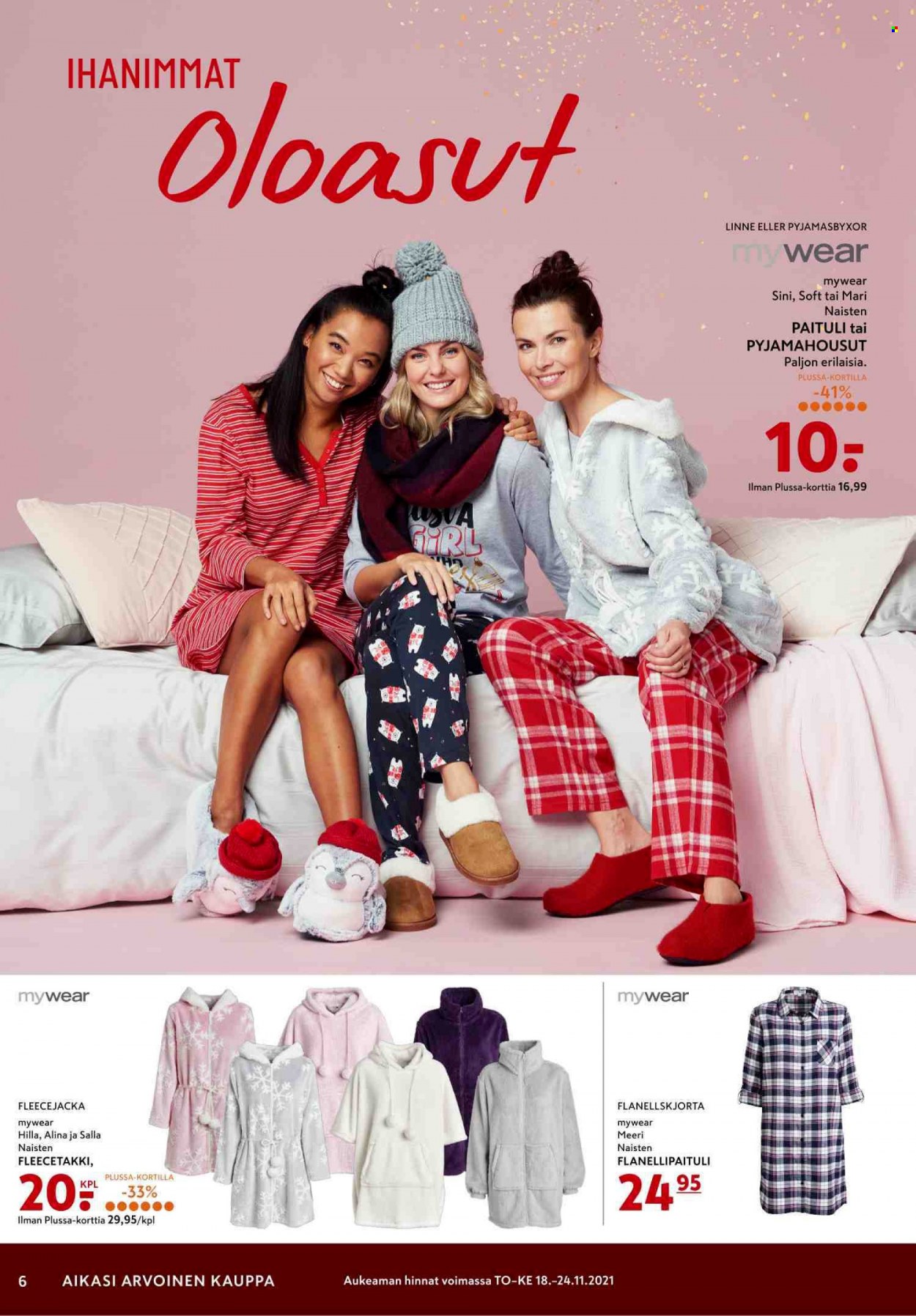 K-citymarket tarjoukset - 18.11.2021 - 21.11.2021. Sivu 6