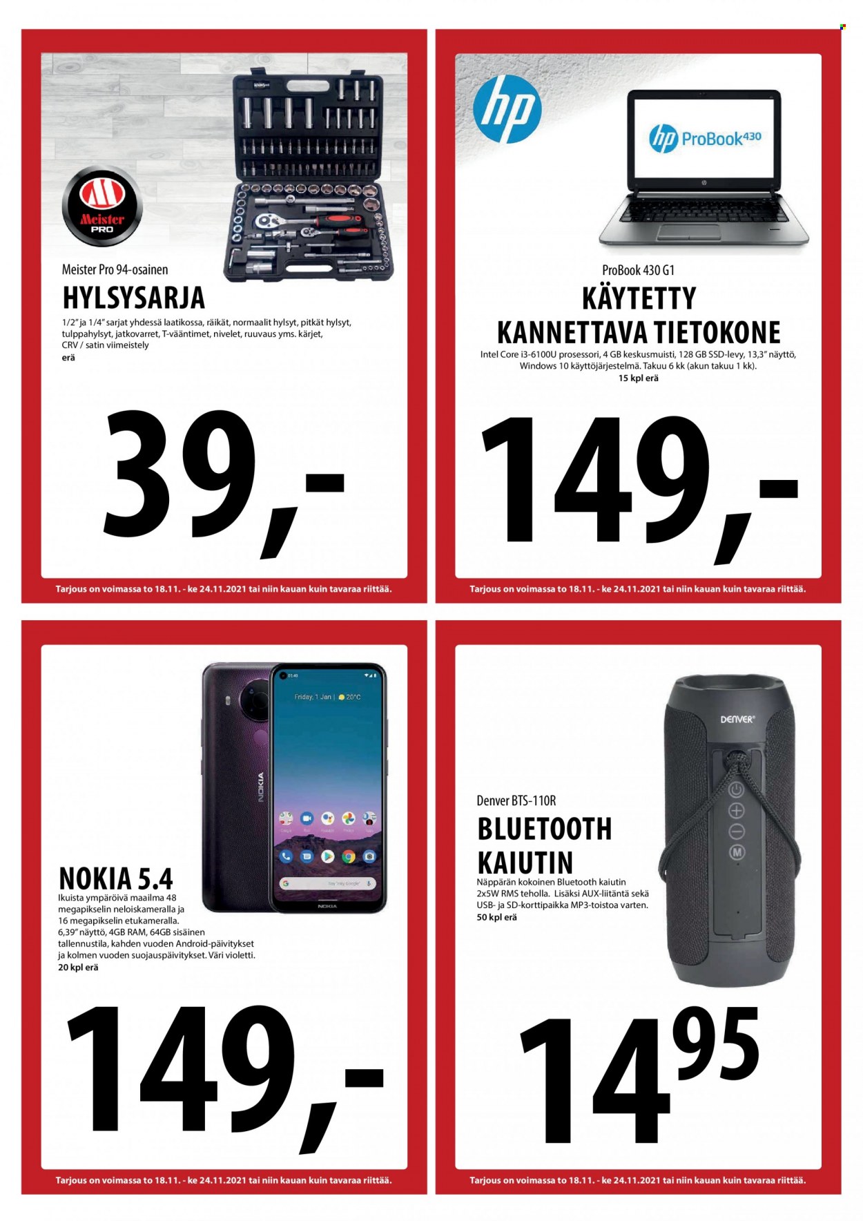 Tuuri tarjoukset - 18.11.2021 - 24.11.2021. Sivu 18