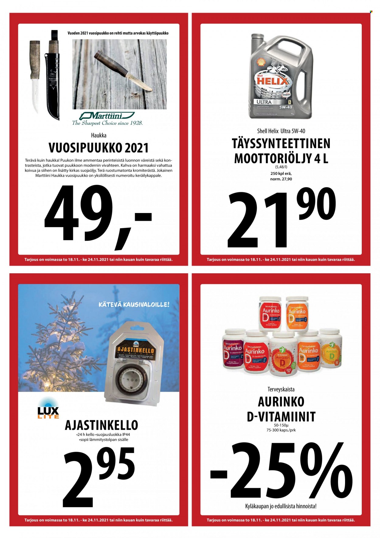 Tuuri tarjoukset - 18.11.2021 - 24.11.2021. Sivu 23