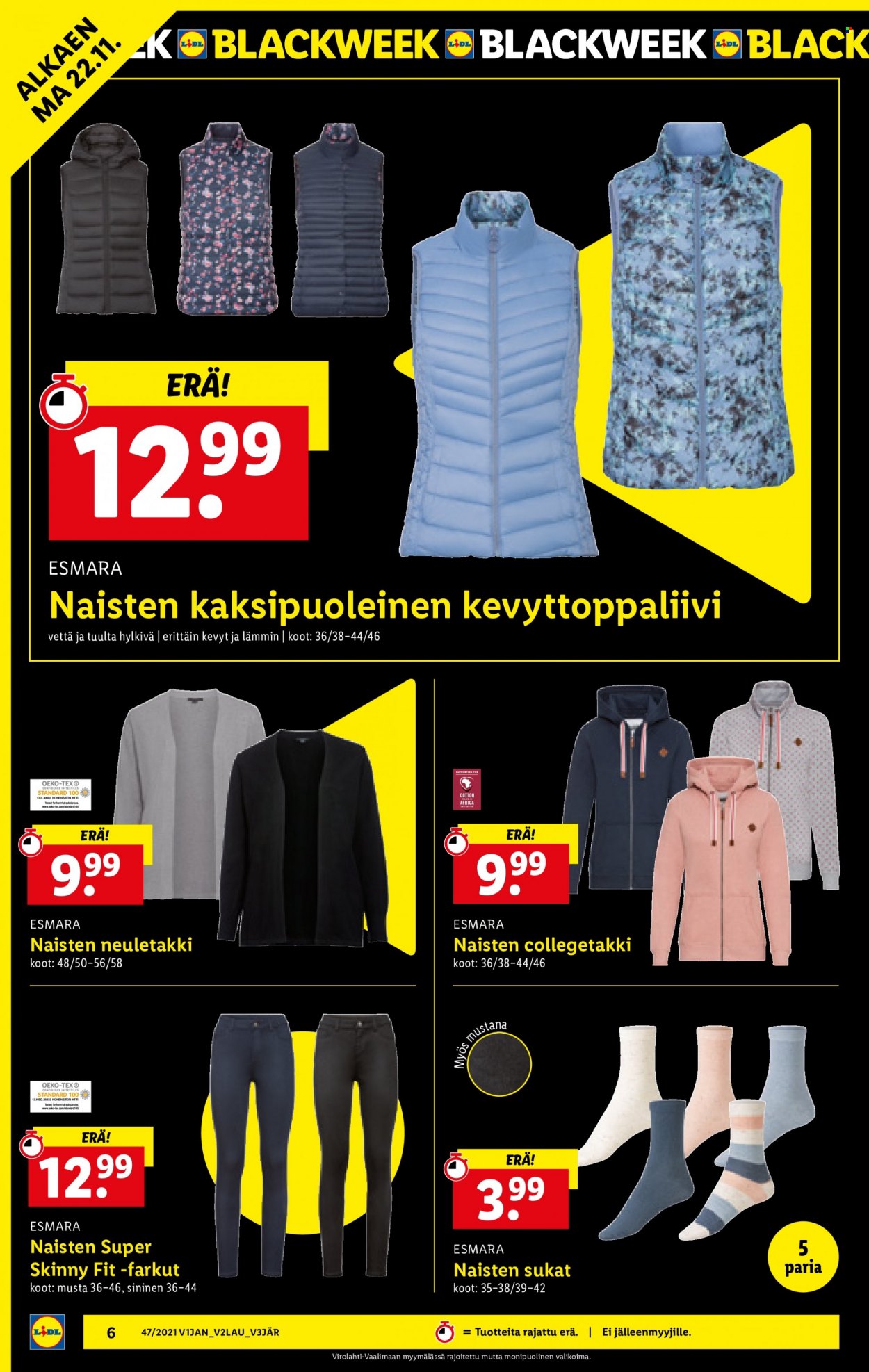 Lidl tarjoukset - 22.11.2021 - 01.12.2021. Sivu 6