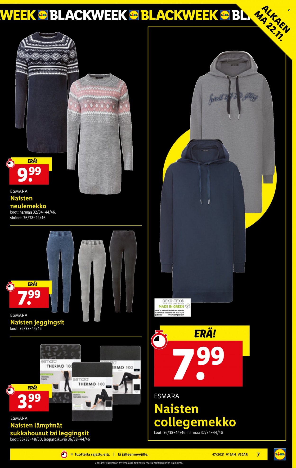 Lidl tarjoukset - 22.11.2021 - 01.12.2021. Sivu 7