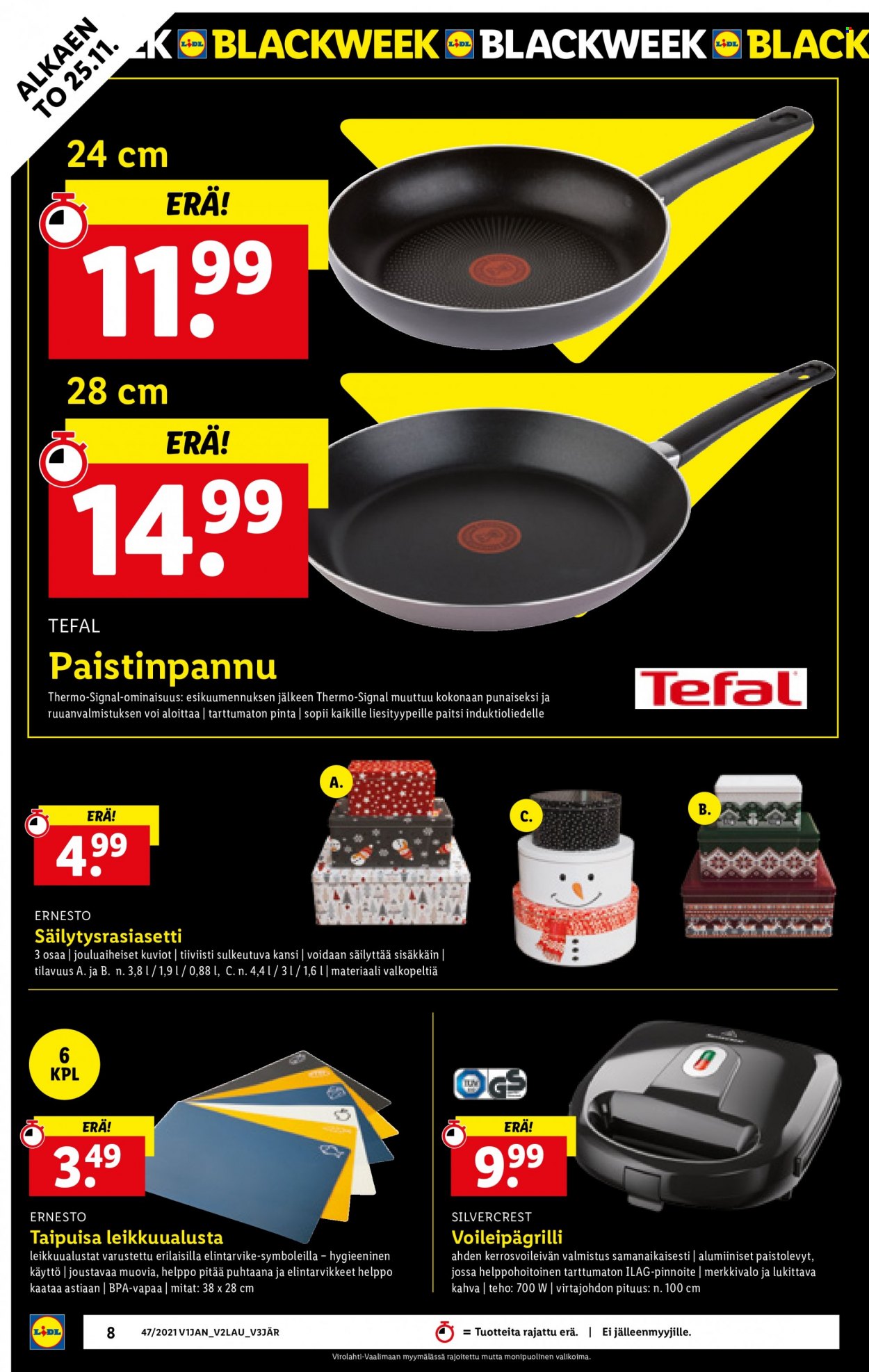Lidl tarjoukset - 22.11.2021 - 01.12.2021. Sivu 8