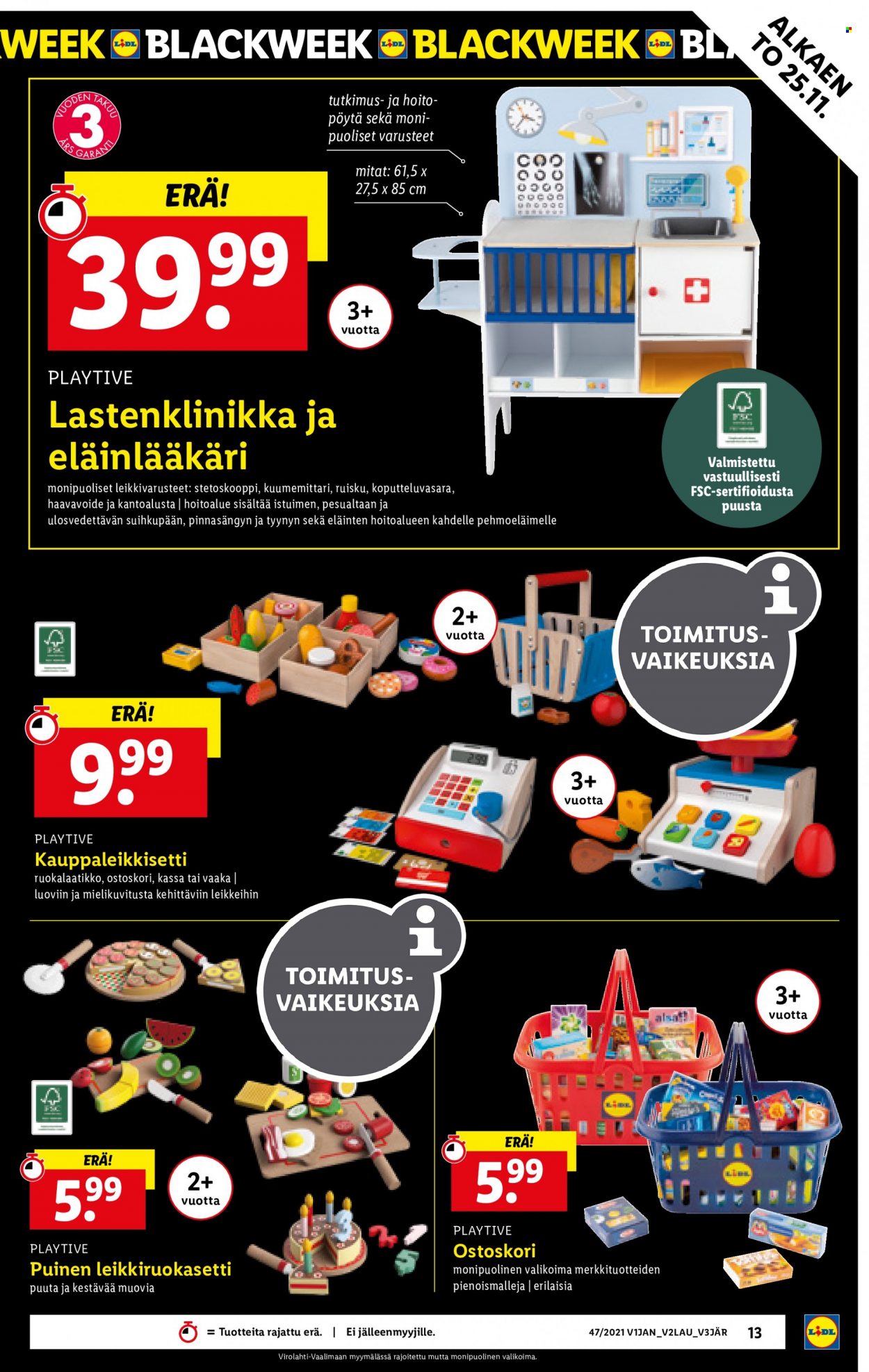 Lidl tarjoukset - 22.11.2021 - 01.12.2021. Sivu 13