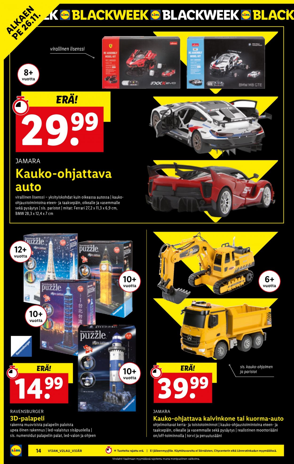 Lidl tarjoukset - 22.11.2021 - 01.12.2021. Sivu 14