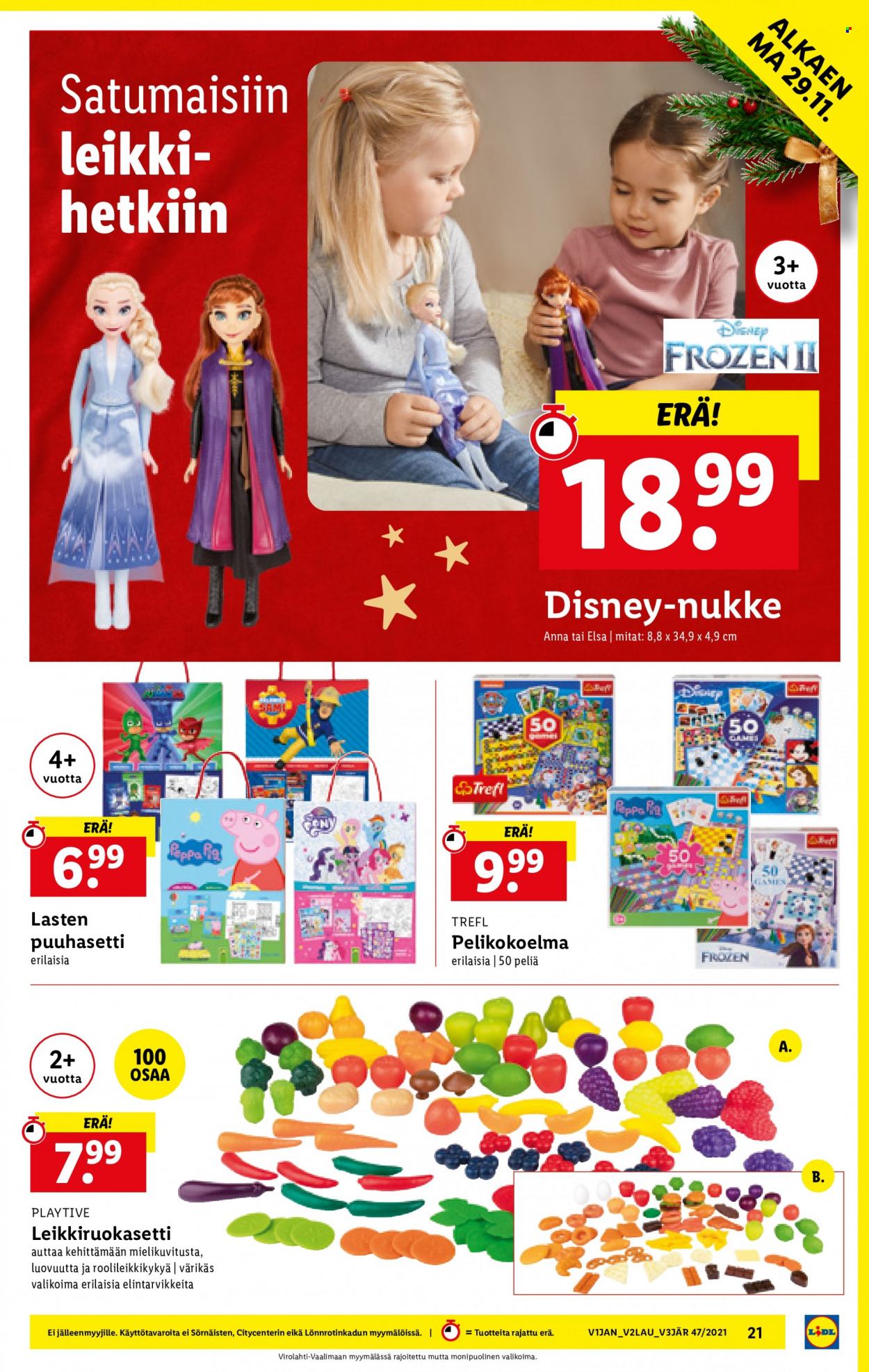 Lidl tarjoukset - 22.11.2021 - 01.12.2021. Sivu 21