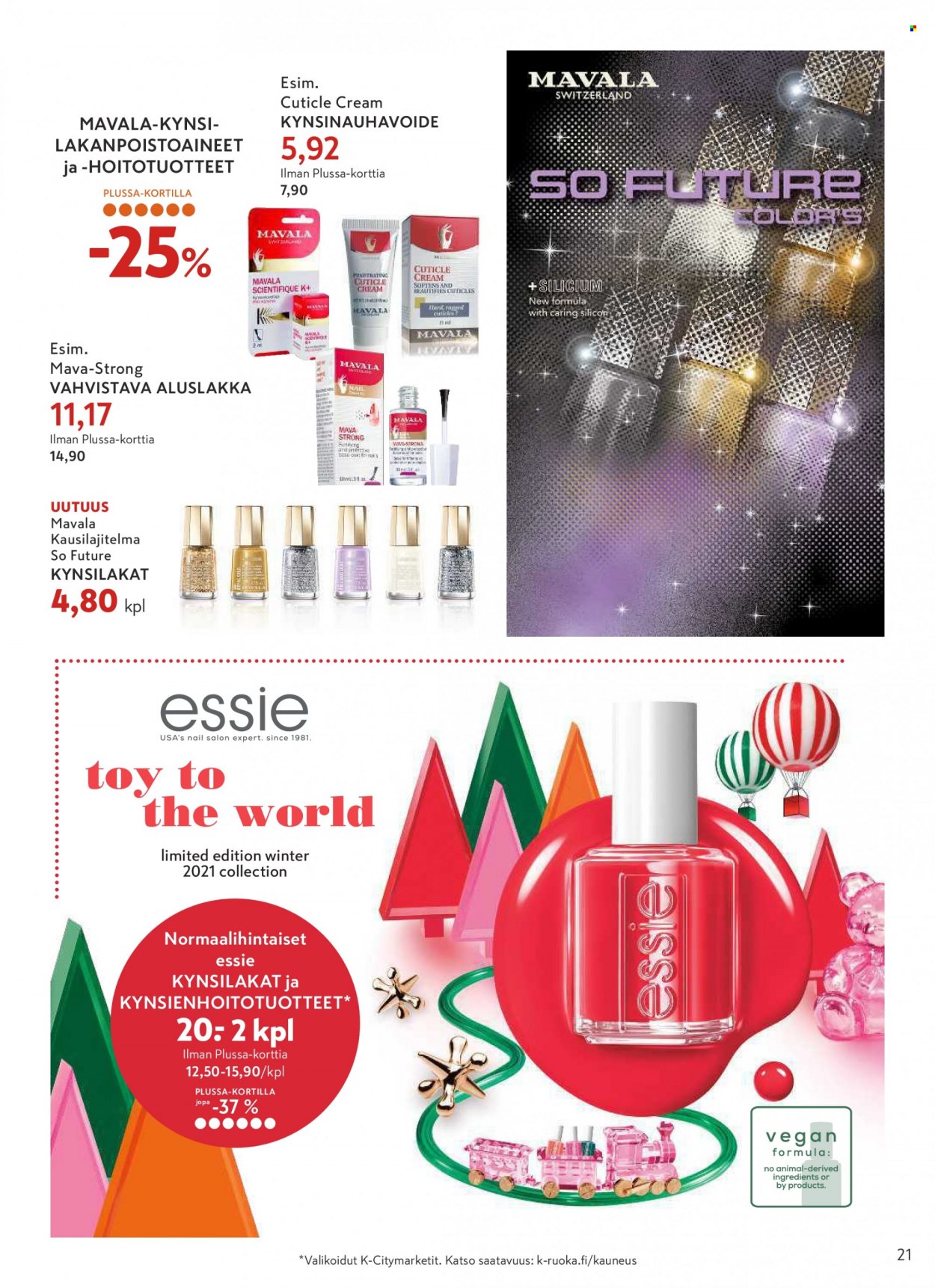 K-citymarket tarjoukset - 17.11.2021 - 12.12.2021. Sivu 21