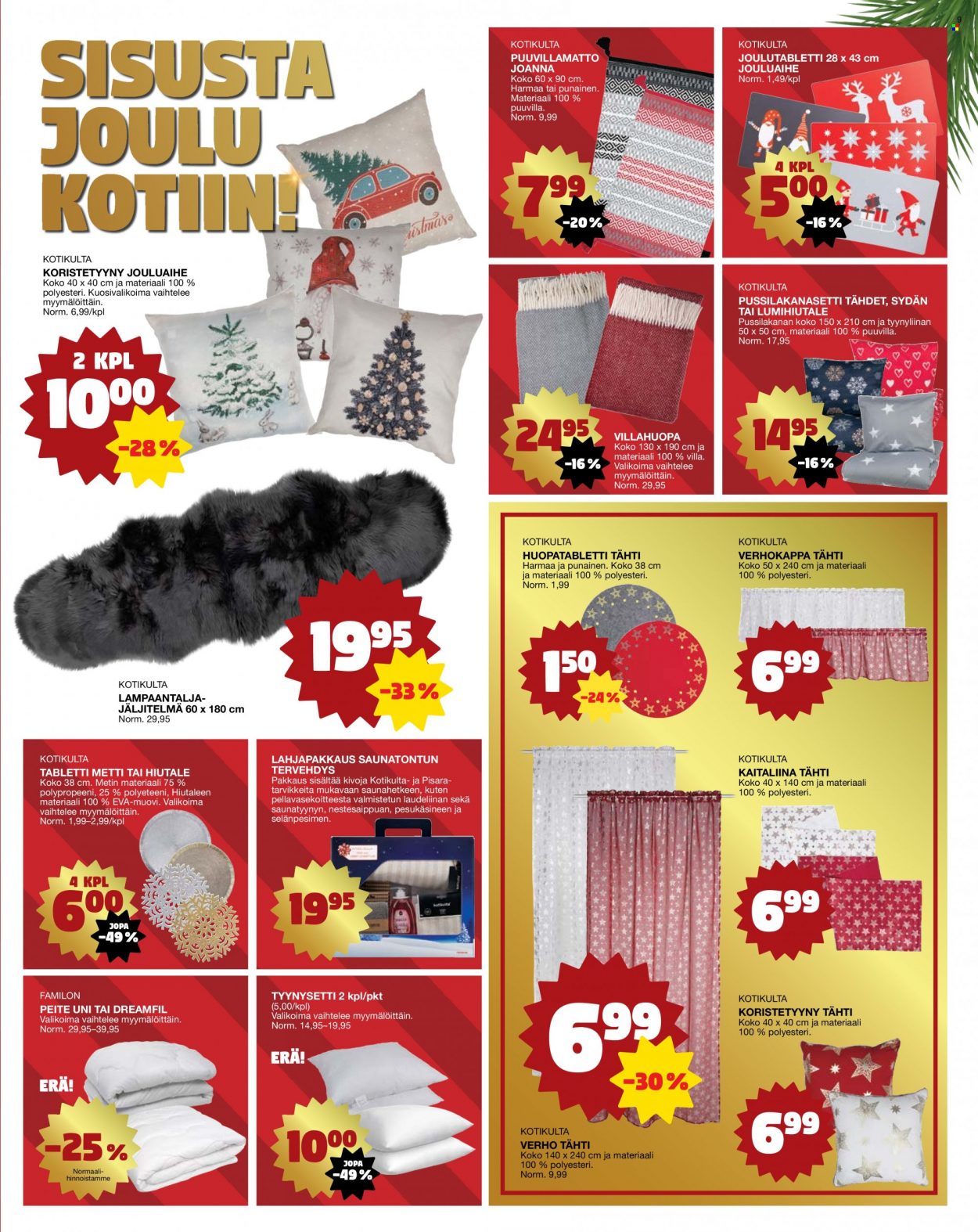 Tokmanni tarjoukset - 22.11.2021 - 28.11.2021. Sivu 9