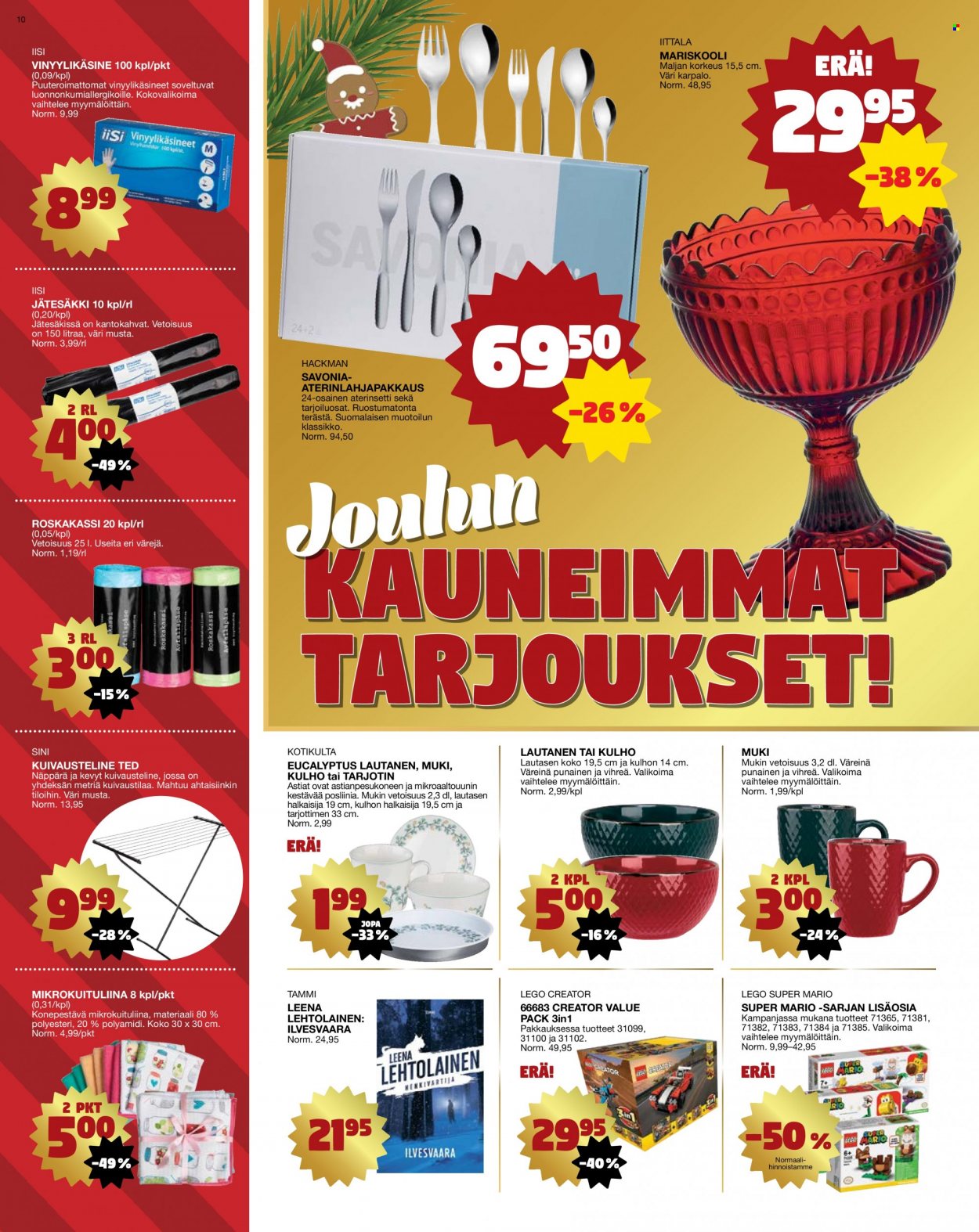 Tokmanni tarjoukset - 22.11.2021 - 28.11.2021. Sivu 10