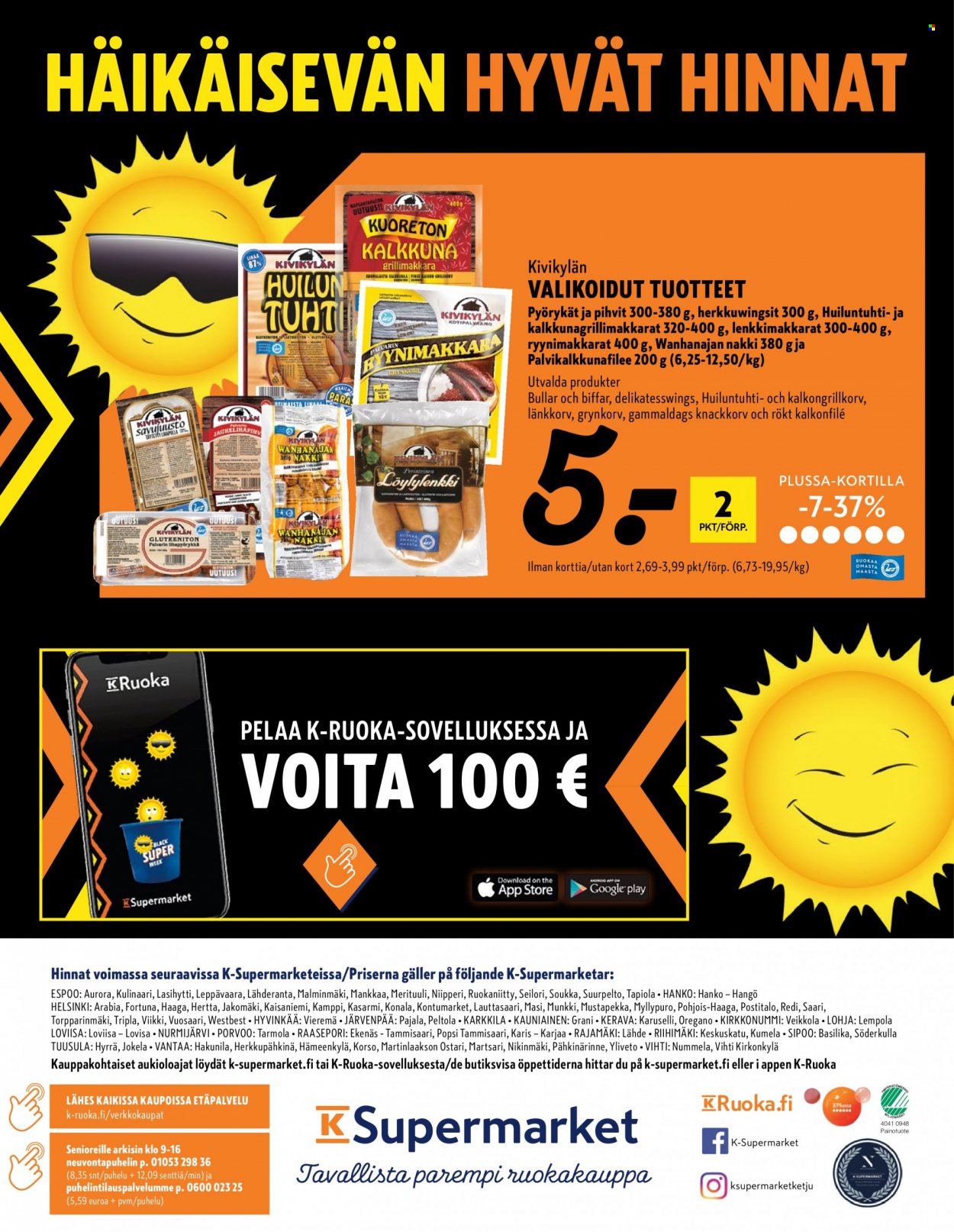 K-Supermarket tarjoukset - 22.11.2021 - 28.11.2021. Sivu 8