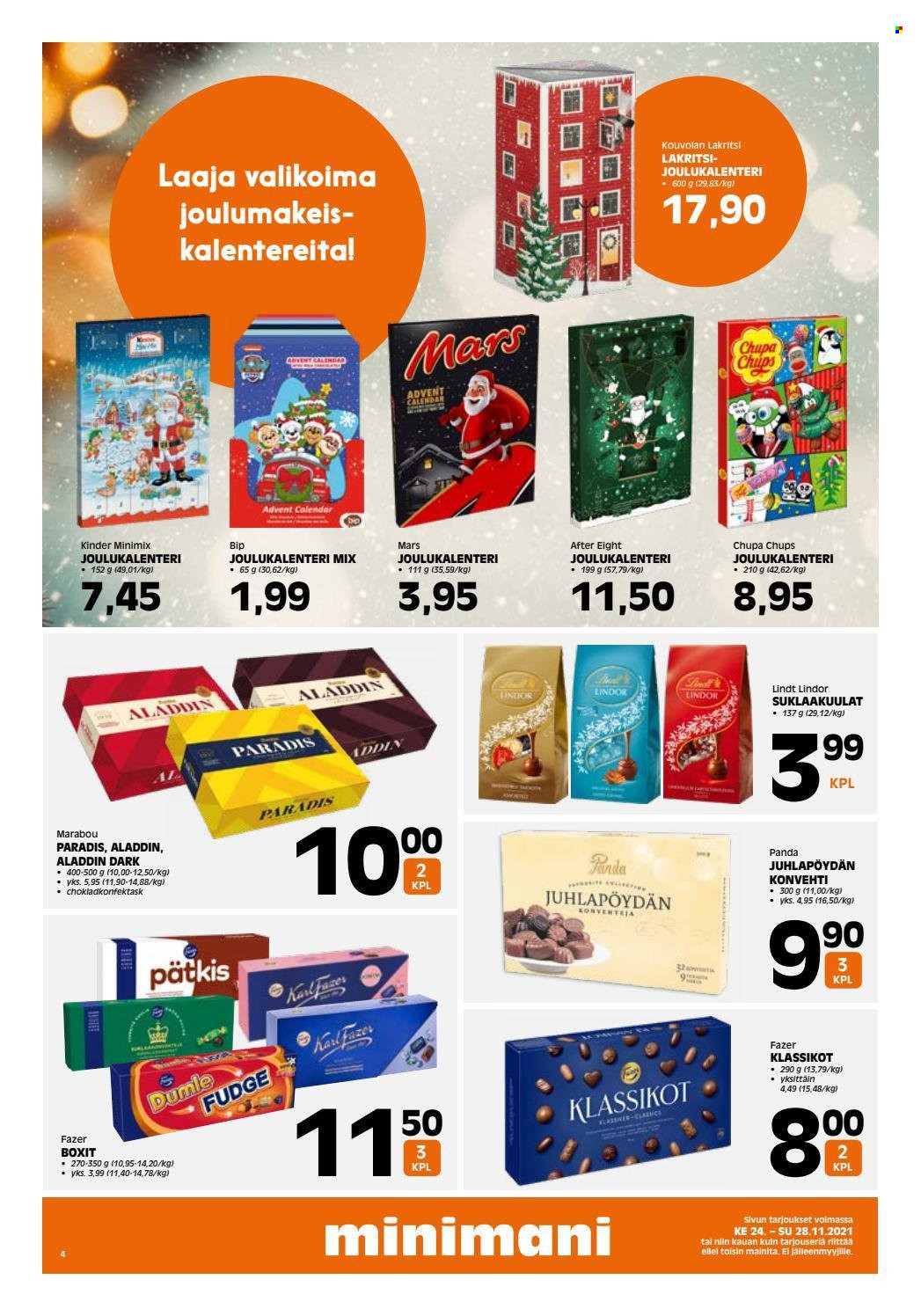 Minimani tarjoukset - 24.11.2021 - 28.11.2021. Sivu 4