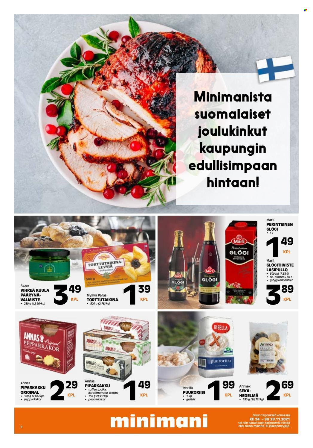Minimani tarjoukset - 24.11.2021 - 28.11.2021. Sivu 6